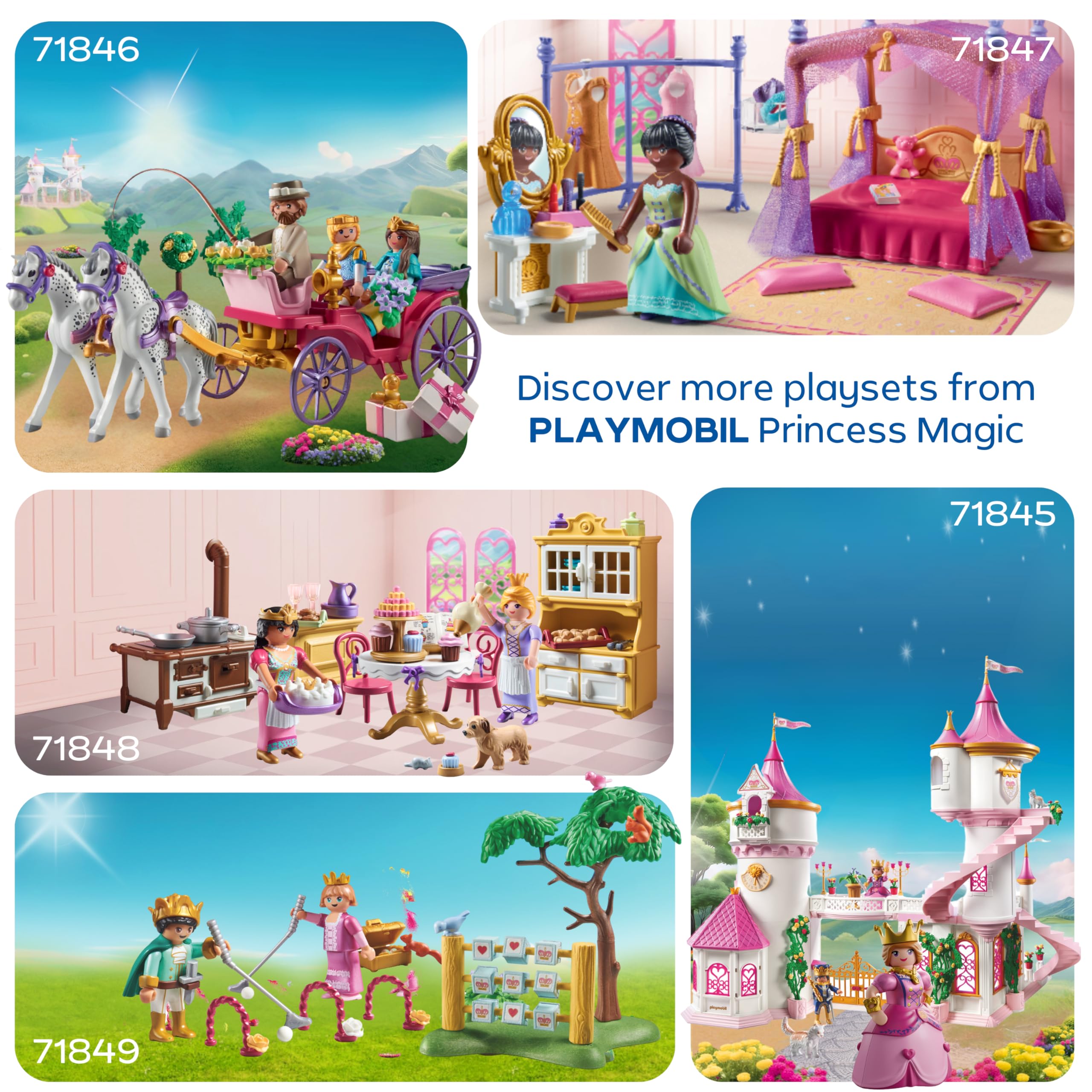 Playmobil Princess Magic Bedroom with Dressing Room - Playset for Ages 4-10 7