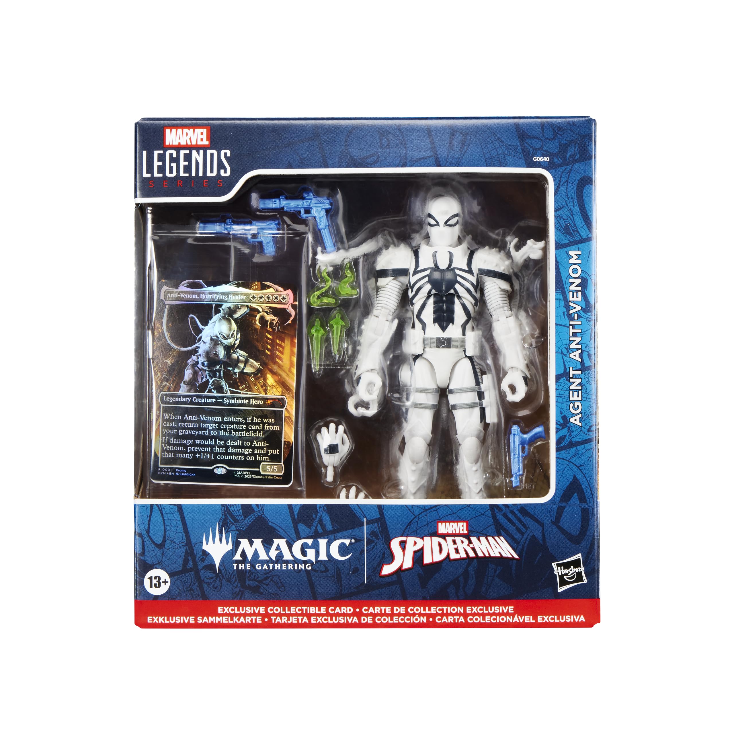 Marvel Legends Series Agent Anti-Venom Action Figure - 15 cm Scale | 14 Accessories | Hasbro 1
