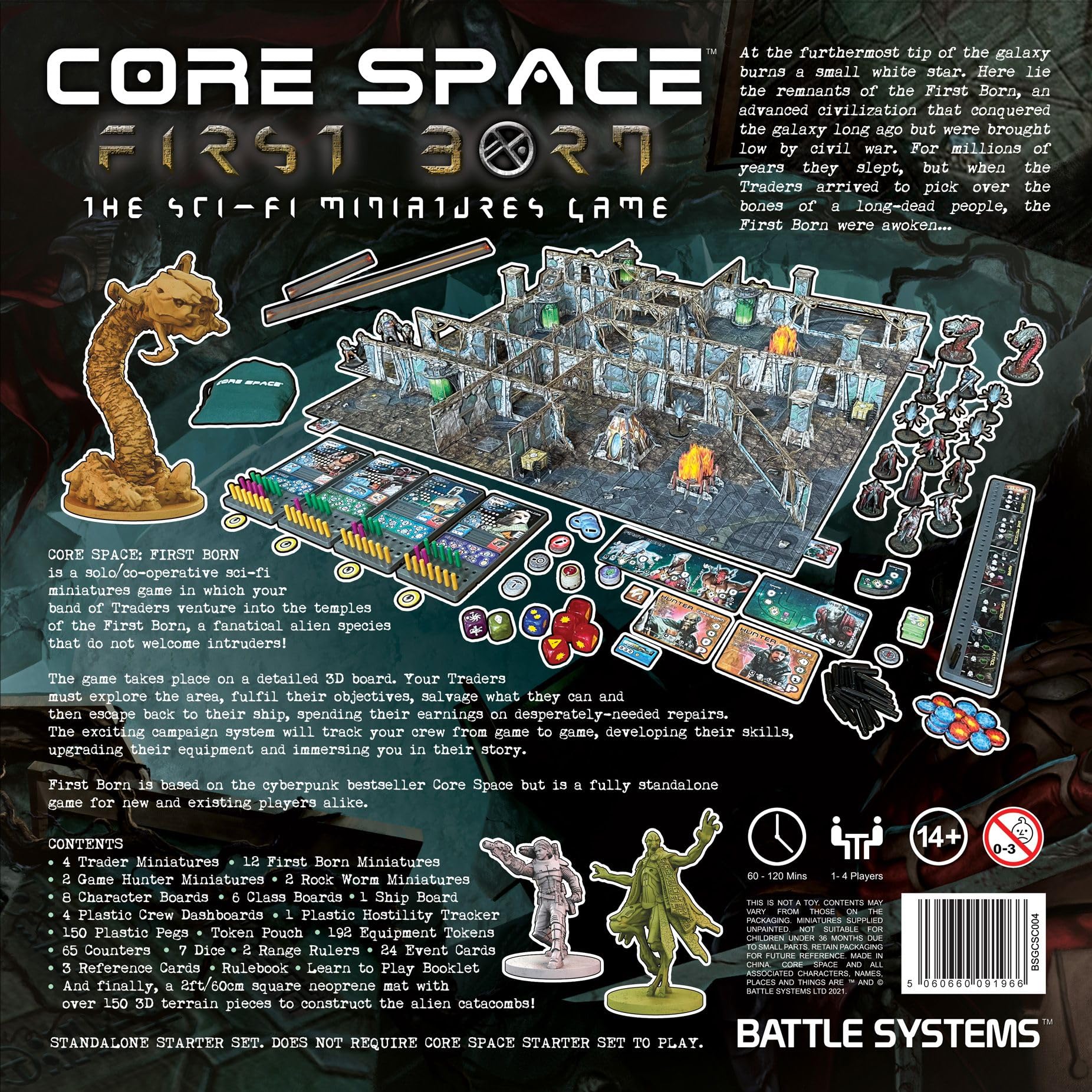 Battle Systems Core Space: First Born - Sci-Fi Miniatures Board Game Starter Set 7