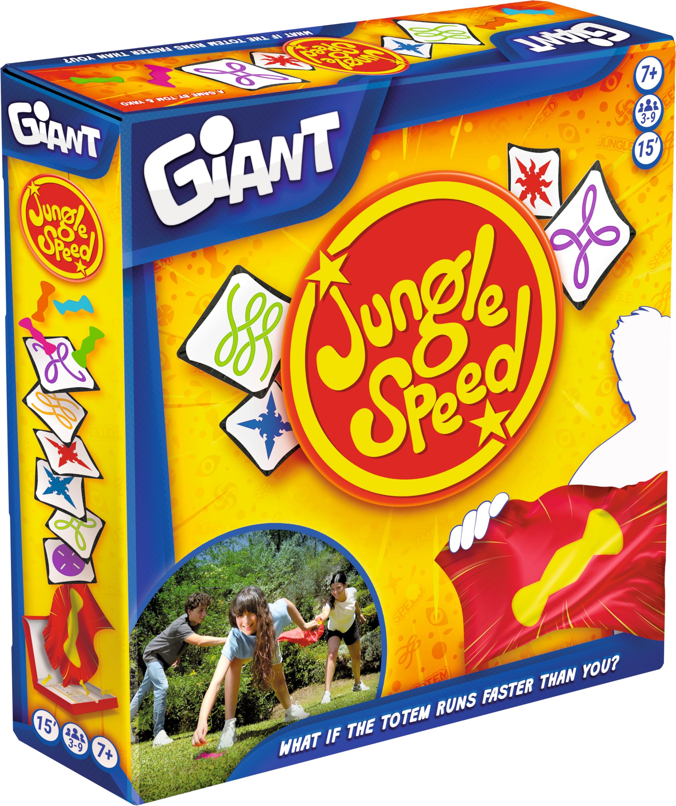 Zygomatic Jungle Speed Giant Party Family Card Game for 3-9 Players, Ages 7+