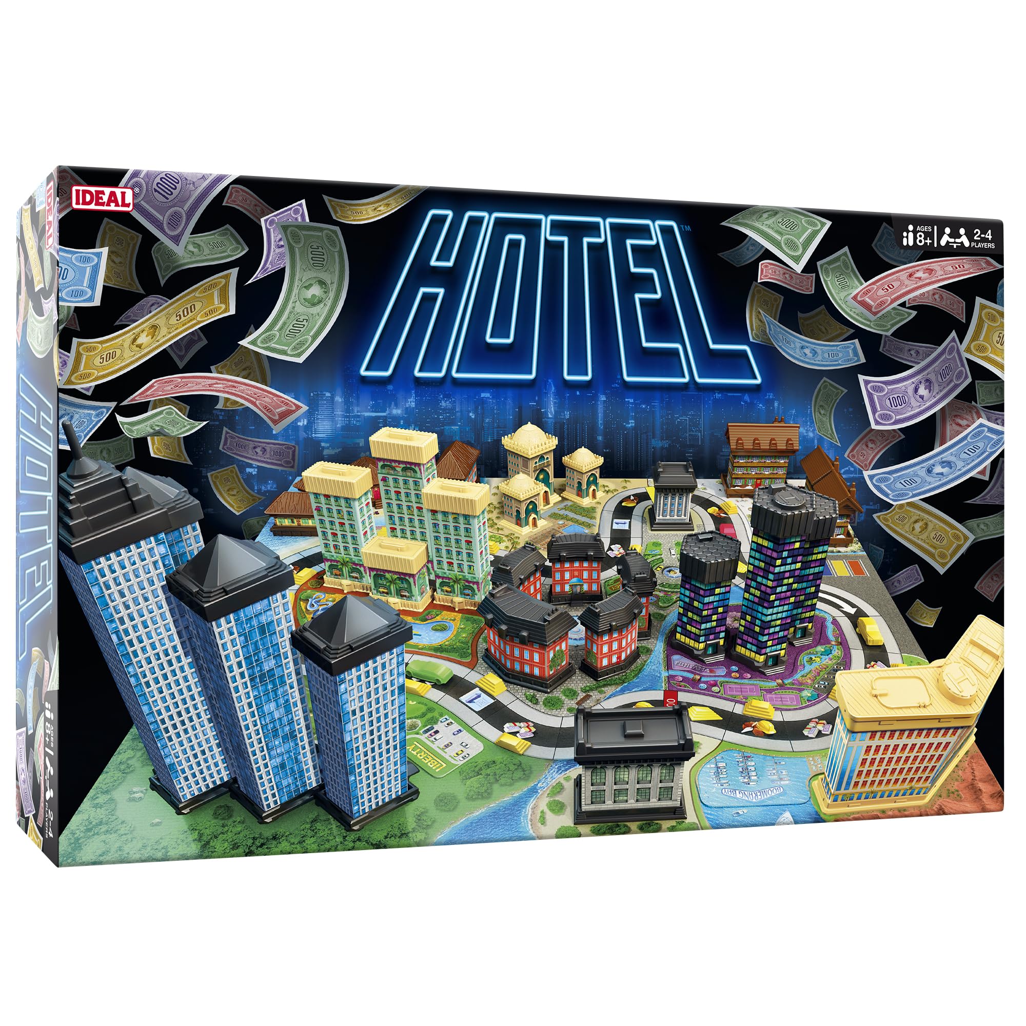 Ideal Hotel The Classic Family Board Game
