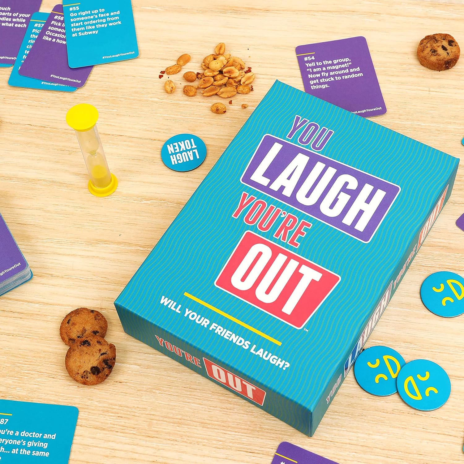 DSS Games You Laugh You're Out - A Family Party Card Game 6