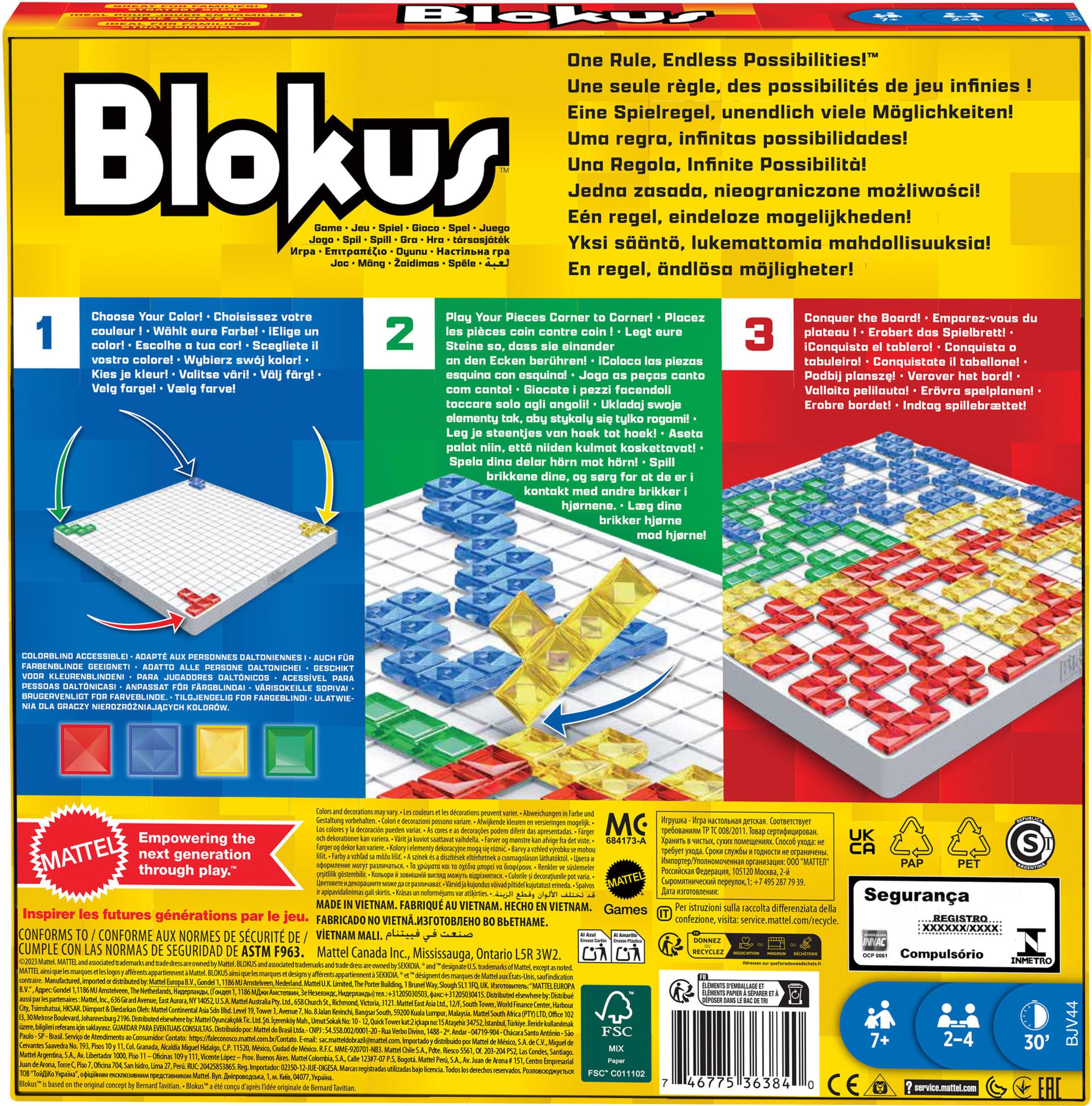 Mattel Blokus Board Game 5