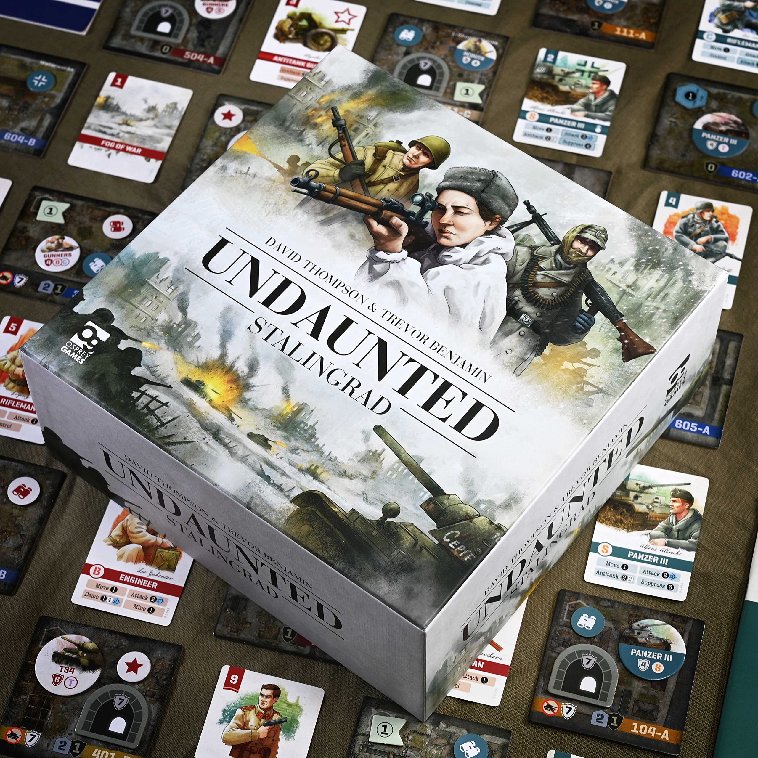 Osprey Games Undaunted: Stalingrad Board Game 6