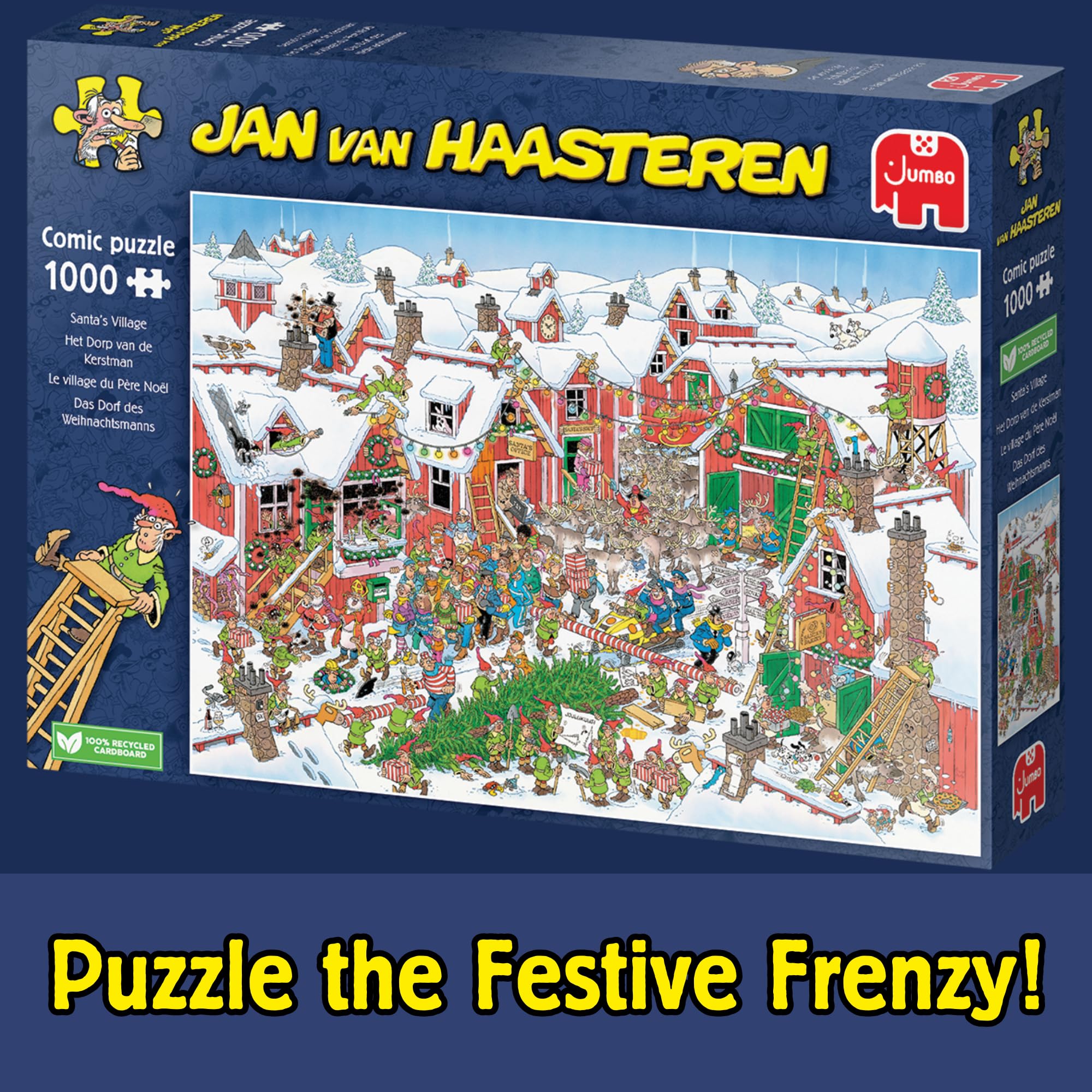Jan Van Haasteren Santa's Village - 1000 Piece Adult Puzzle 8
