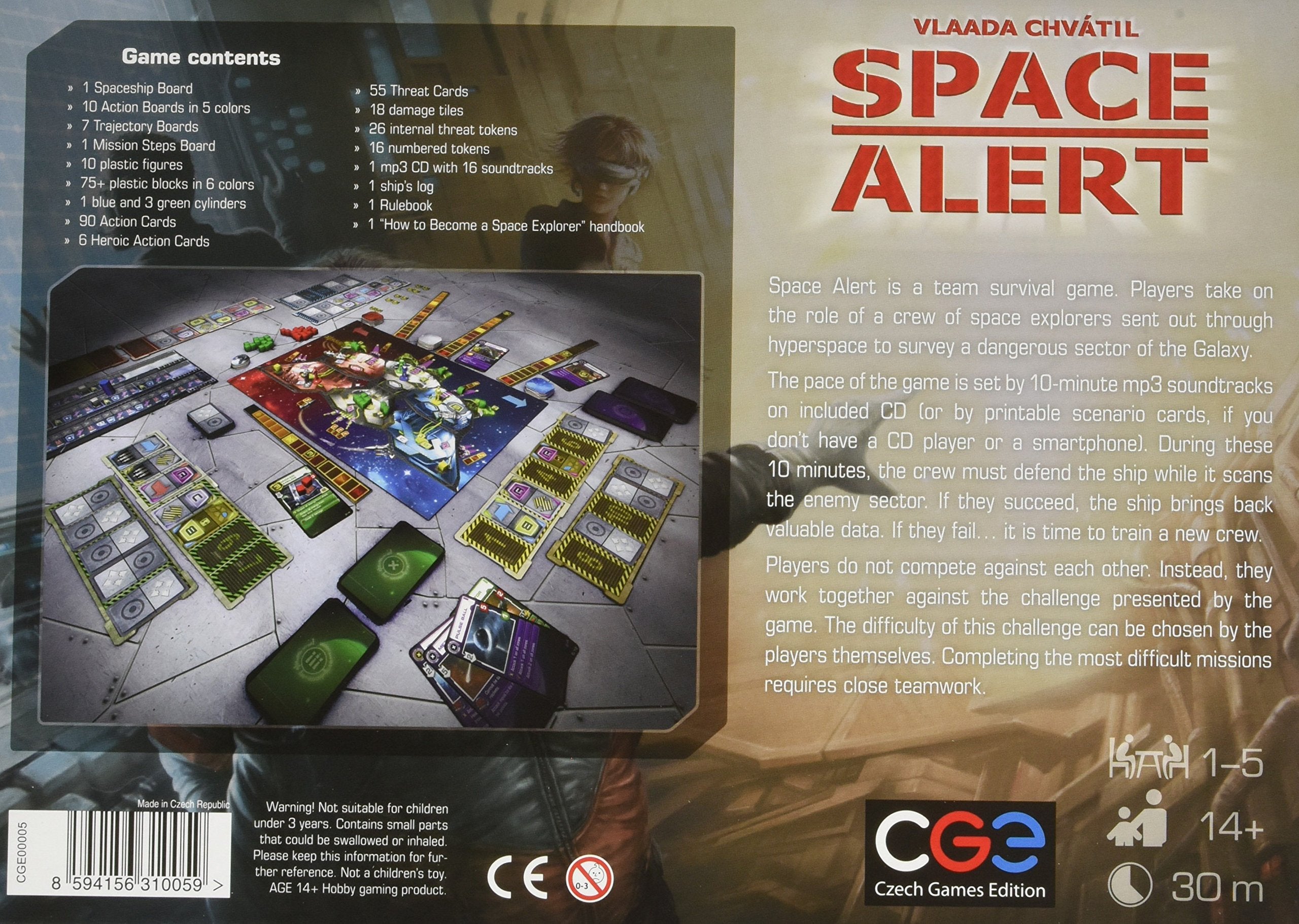 Czech Games Space Alert Board Game English Edition 3