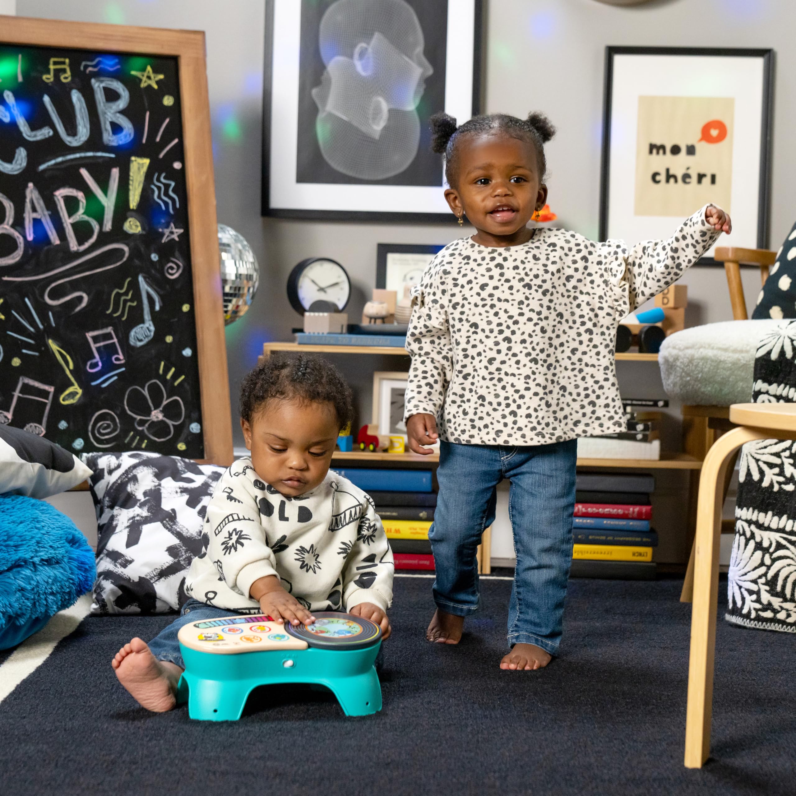 Baby Einstein + Hape DJ Discovery Musikspielzeug-Plattenspieler – Magic Touch für Kinder ab 6 Monaten 8