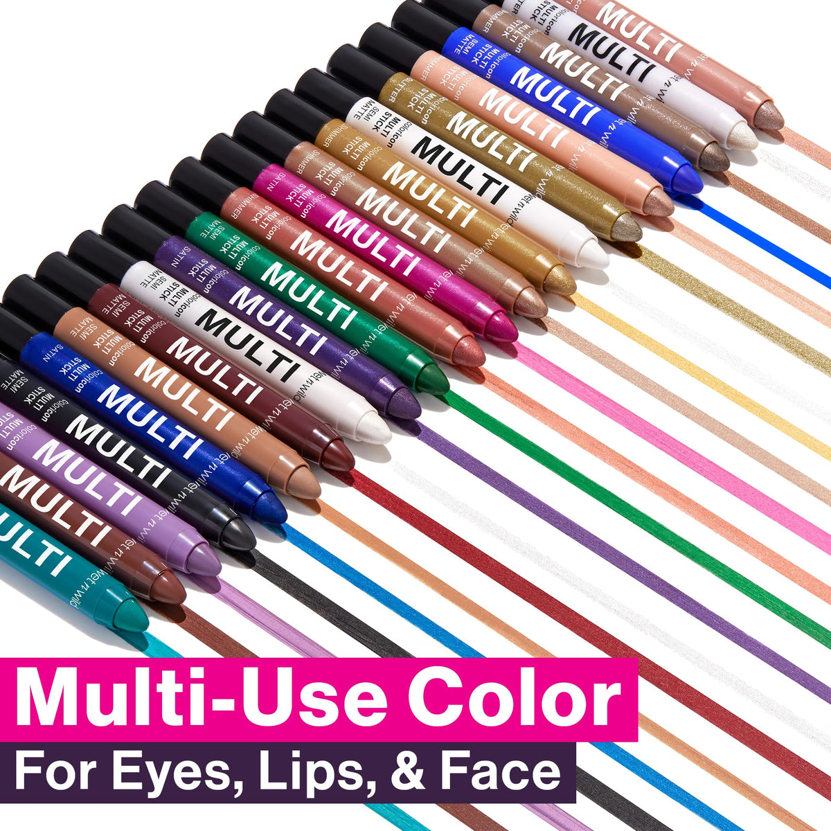 Wet n Wild Color Icon 3-in-1 Multi-Stick for Eyes, Cheeks and Lips - Royal Scam