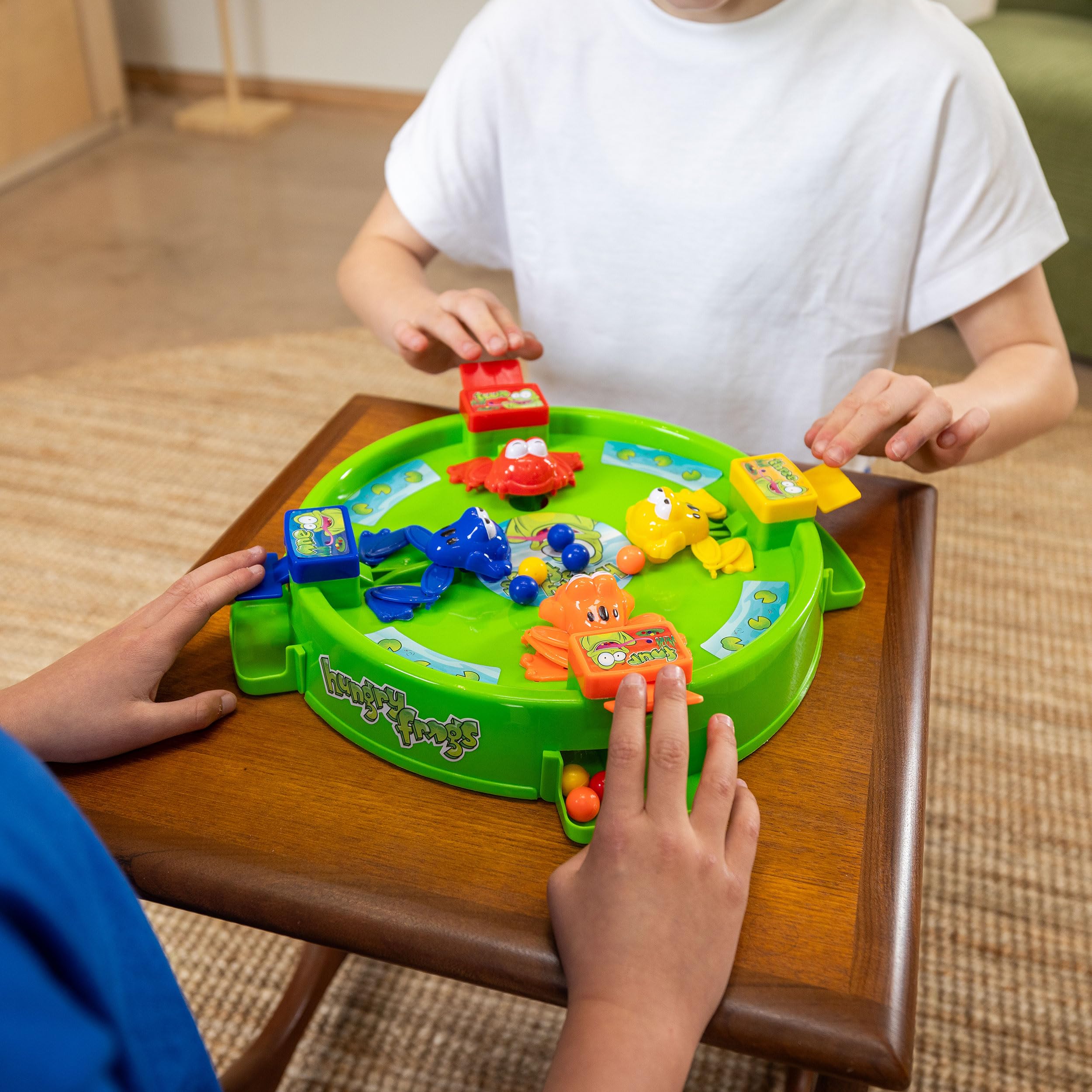 Toyrific Hungry Frogs Board Game for Kids, 4-Player Family Game 8