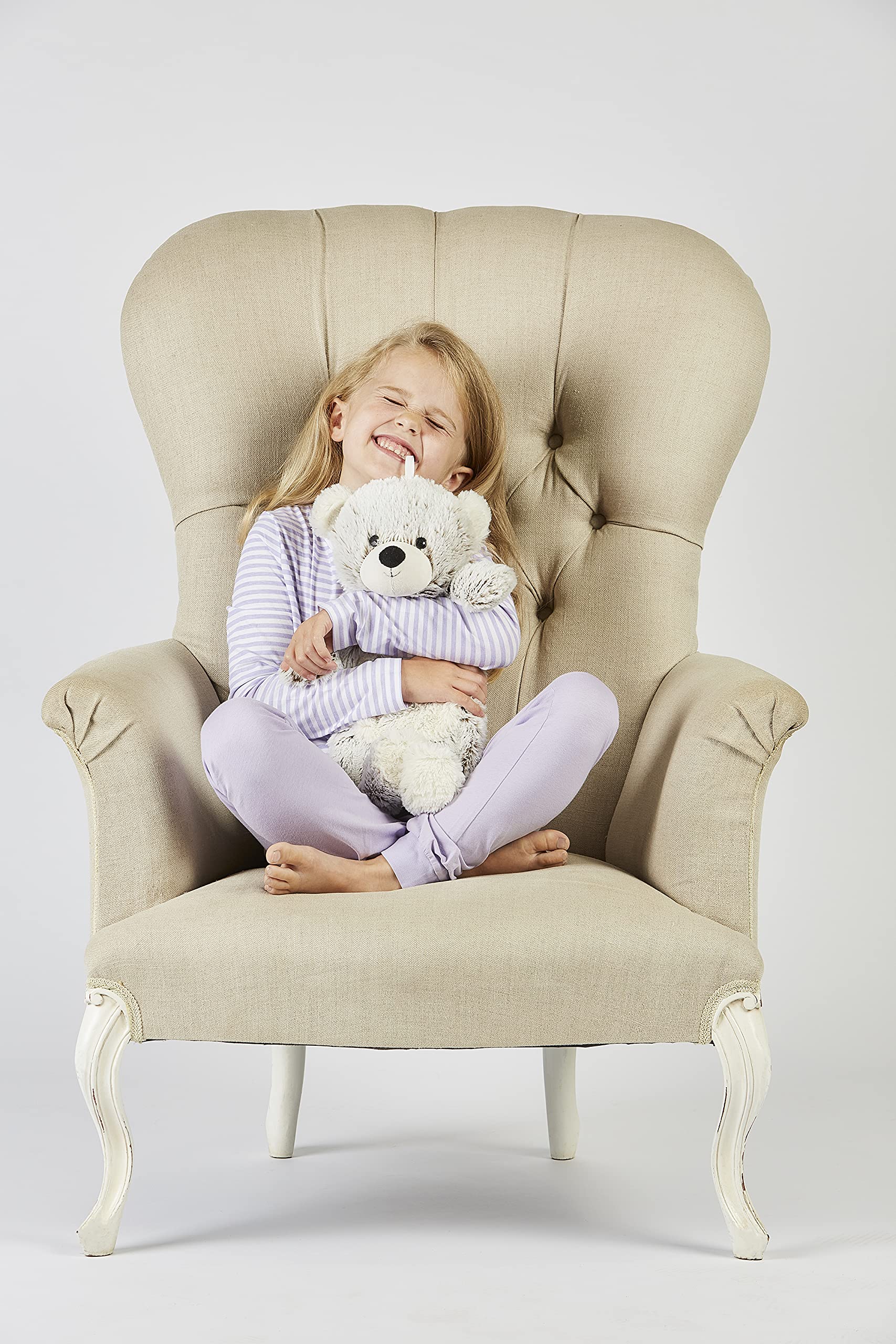 Warmies - 3D Square Marshmallow Bear Hot Water Bottle