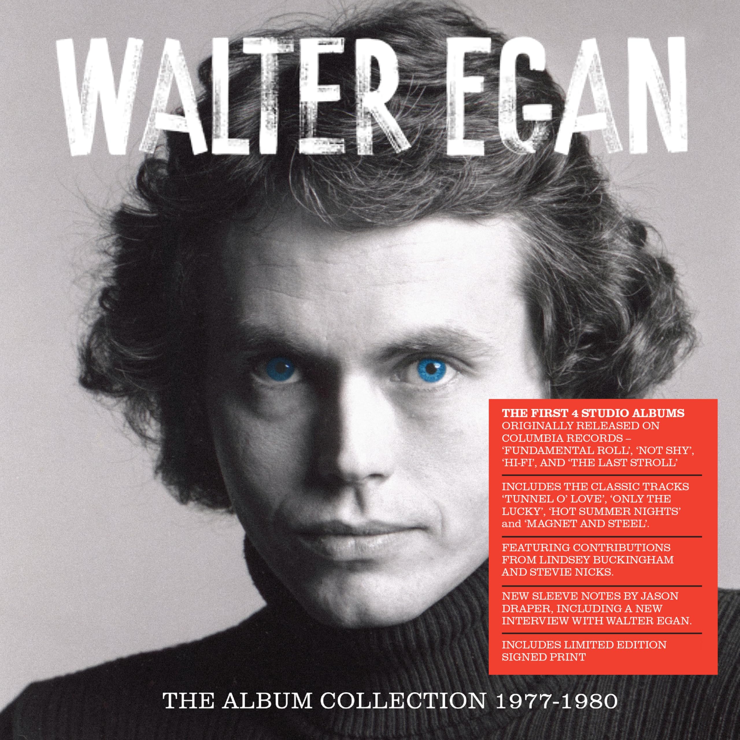 Walter Egan - The Albums Collection 1977 - 1980 [Signed Collector's Edition 4CD Box Set]