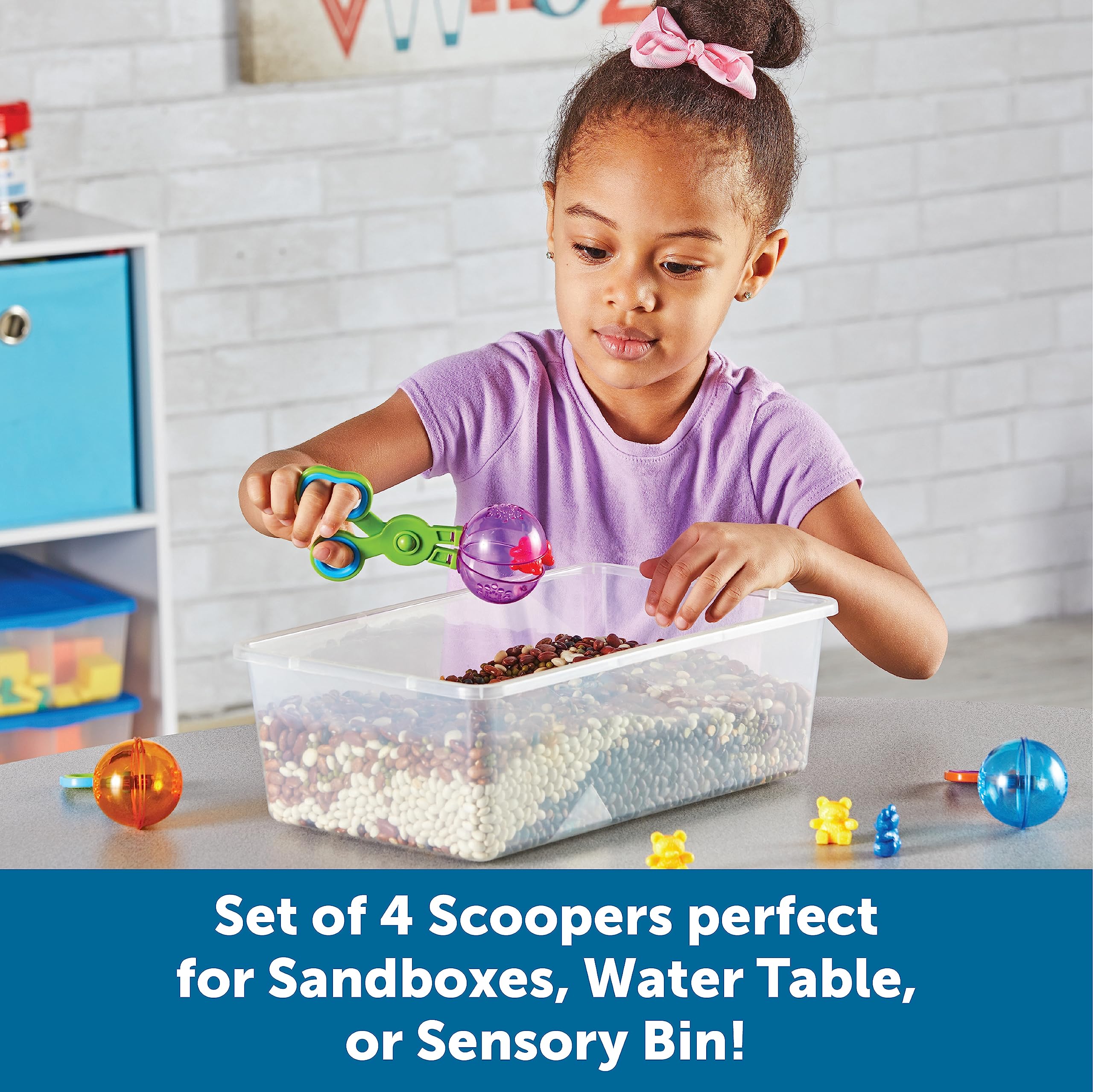 Learning Resources Handy Scoopers - Fine Motor Skills Toy for Ages 3+ 9