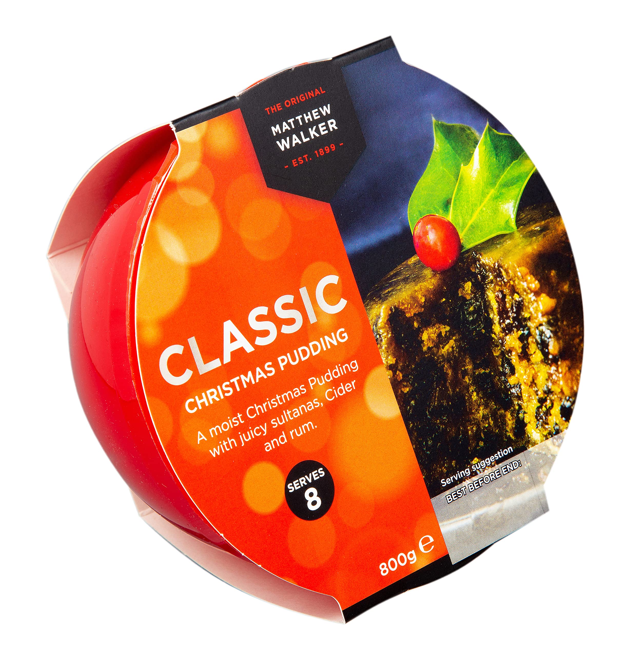 Matthew Walker Classic Vegan Christmas Pudding 800g