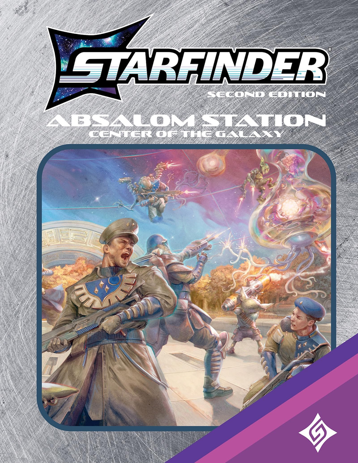 Paizo Starfinder Absalom Station: Center of the Galaxy (Starfinder Second Edition) - Hardcover, English, 164 Pages
