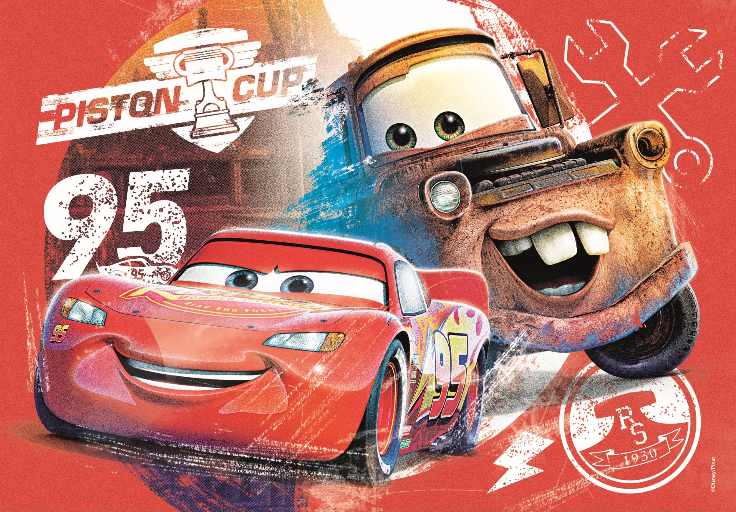 Clementoni Disney Cars 2 x 20-Piece Jigsaw Puzzle Set - Educational Kids Puzzle 3-5 Years 5