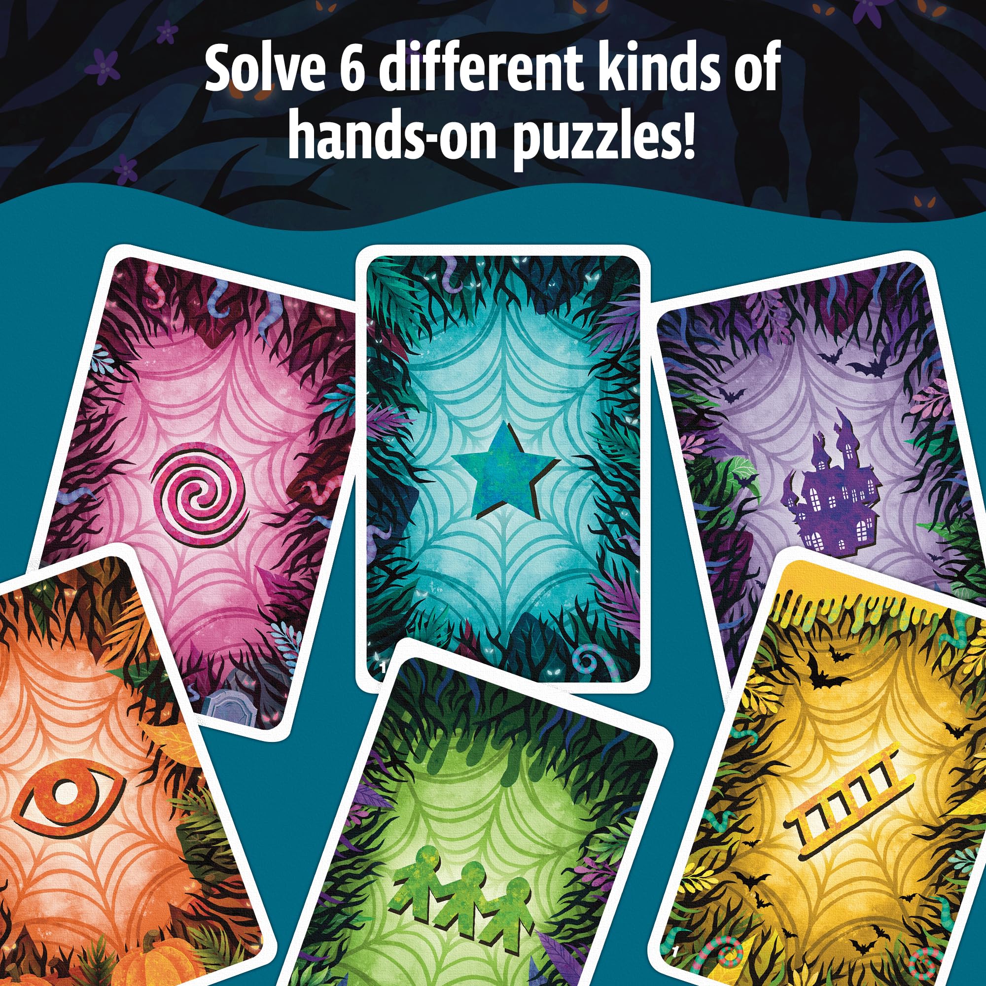 Thames & Kosmos EXIT Kids – Midnight Spooktacular Card Game 6