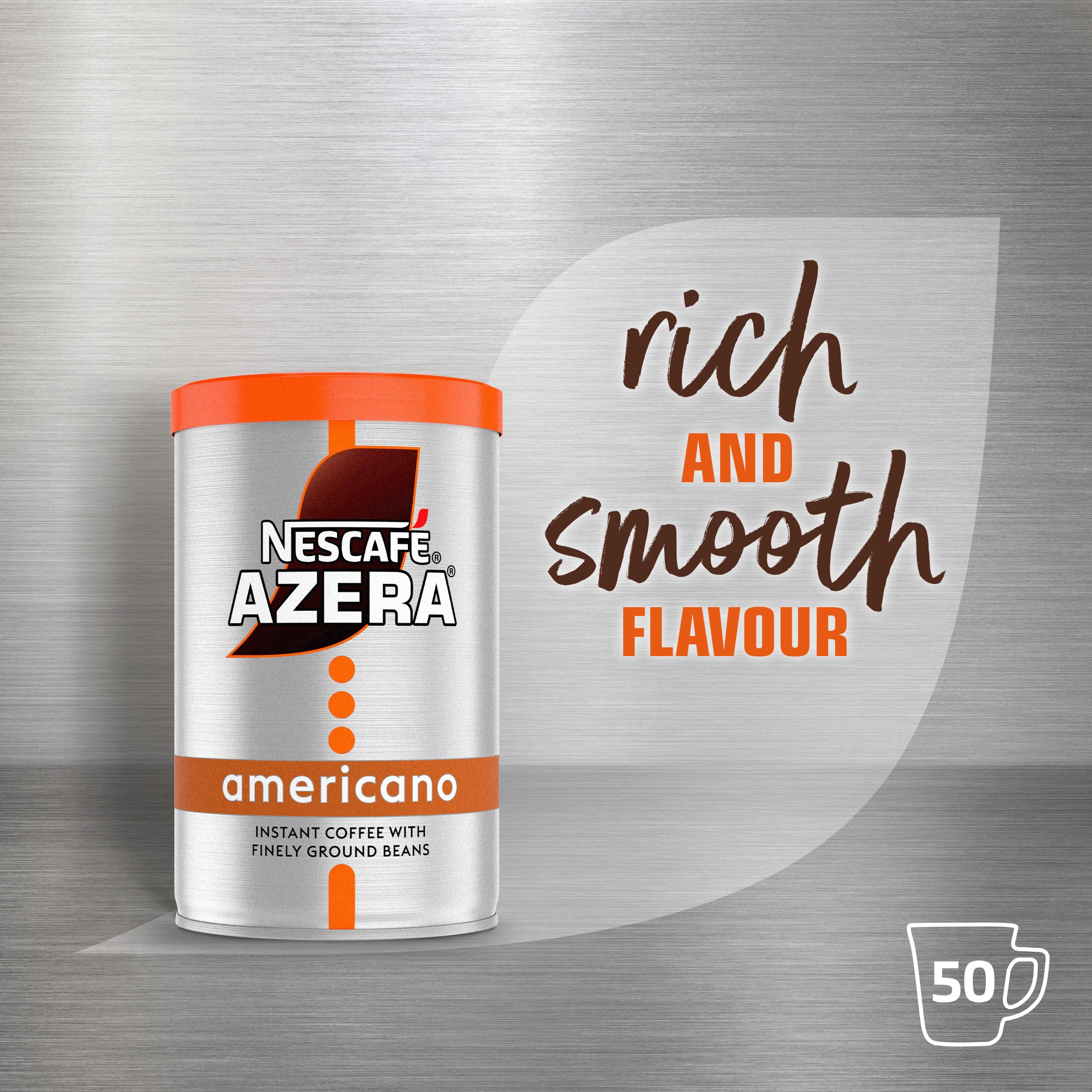 NESCAFÉ AZERA Americano Instant Coffee 90g (Pack of 6) 8