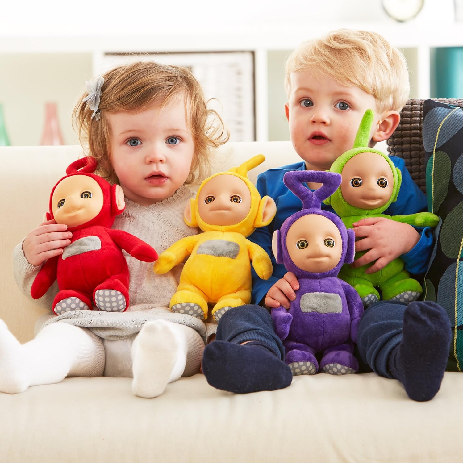 Teletubbies Talking Po Soft Toy - Red Plush Interactive Figure for Toddlers 6