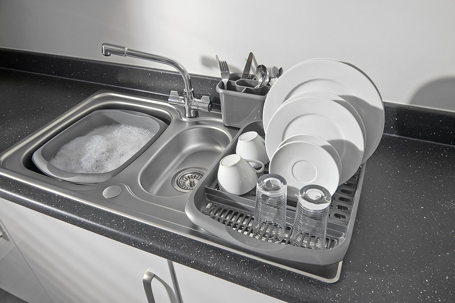 Addis Große rechteckige Spülschüssel – 9,5 Liter, Tintenblau 7