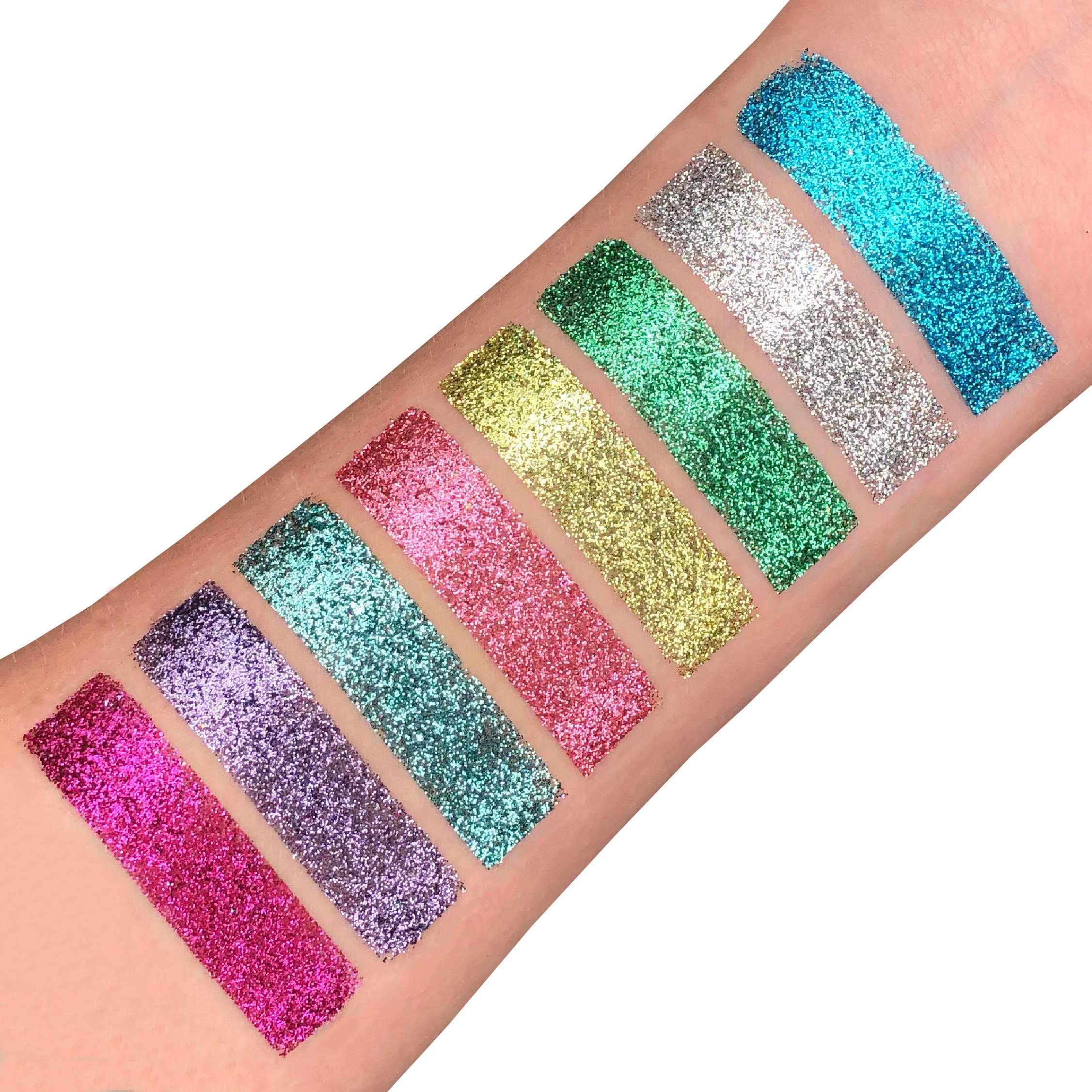 Moon Glitter - Biodegradable Eco Glitter Shaker (5g) - Green Cosmetic Bio Glitter for Face, Body, Hair, Nails 8