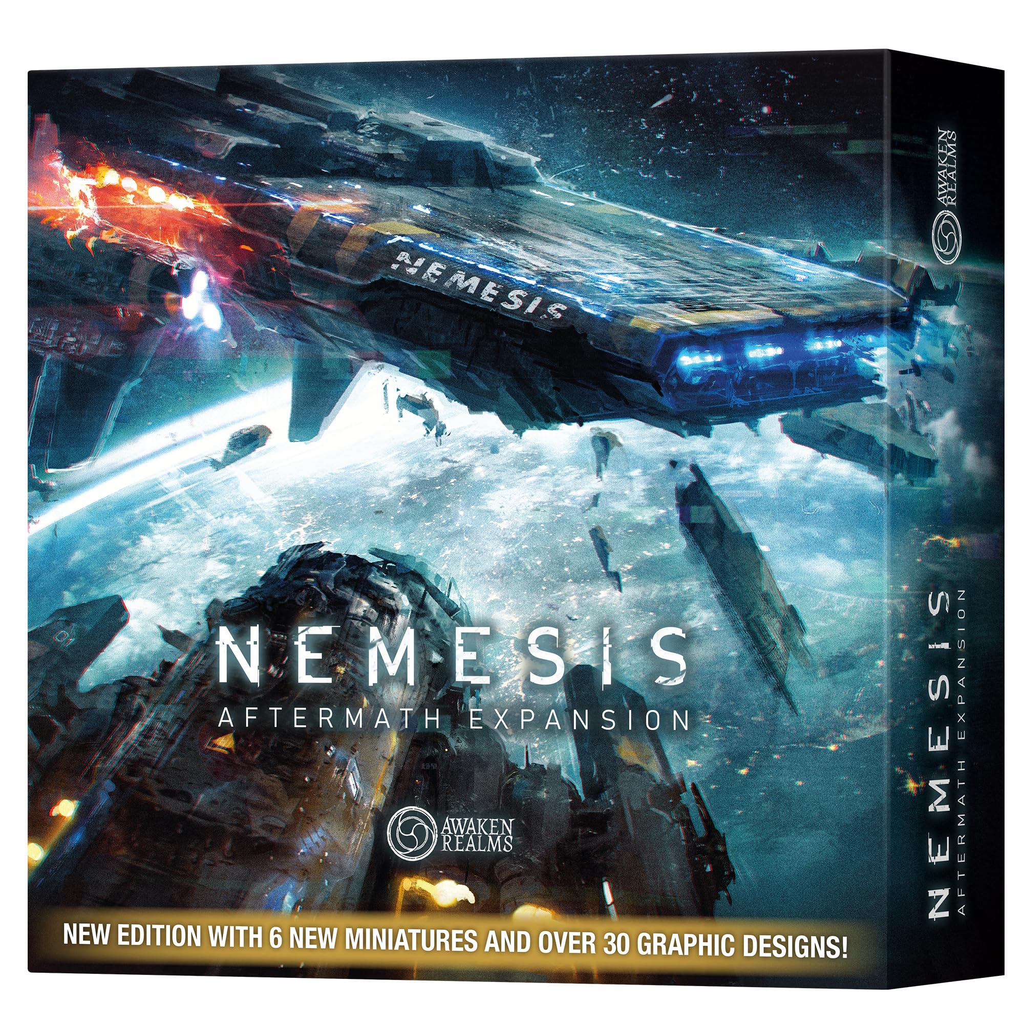 Nemesis: Aftermath - Board Game Expansion for Sci-Fi Survival Gameplay