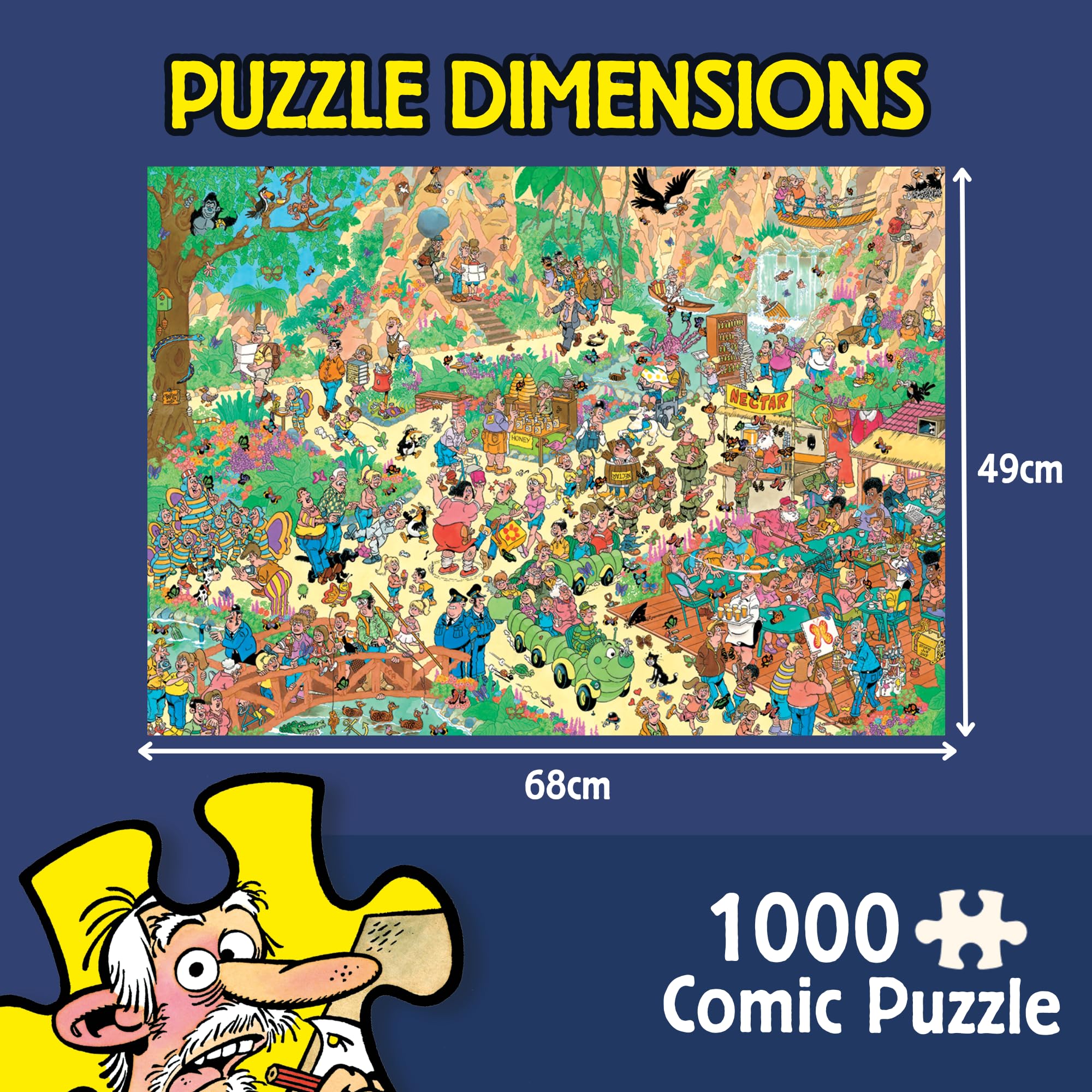 Jan van Haasteren Flutterly Fabulous - 1000 Piece Adult Puzzle 10
