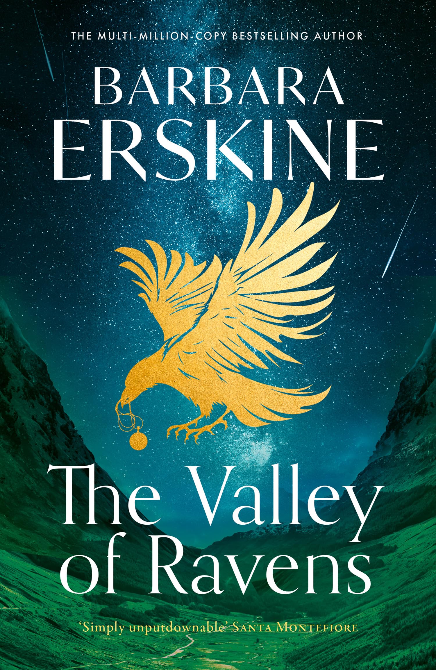 Barbara Erskine - The Valley of Ravens | Historical Fiction Novel | Hardcover