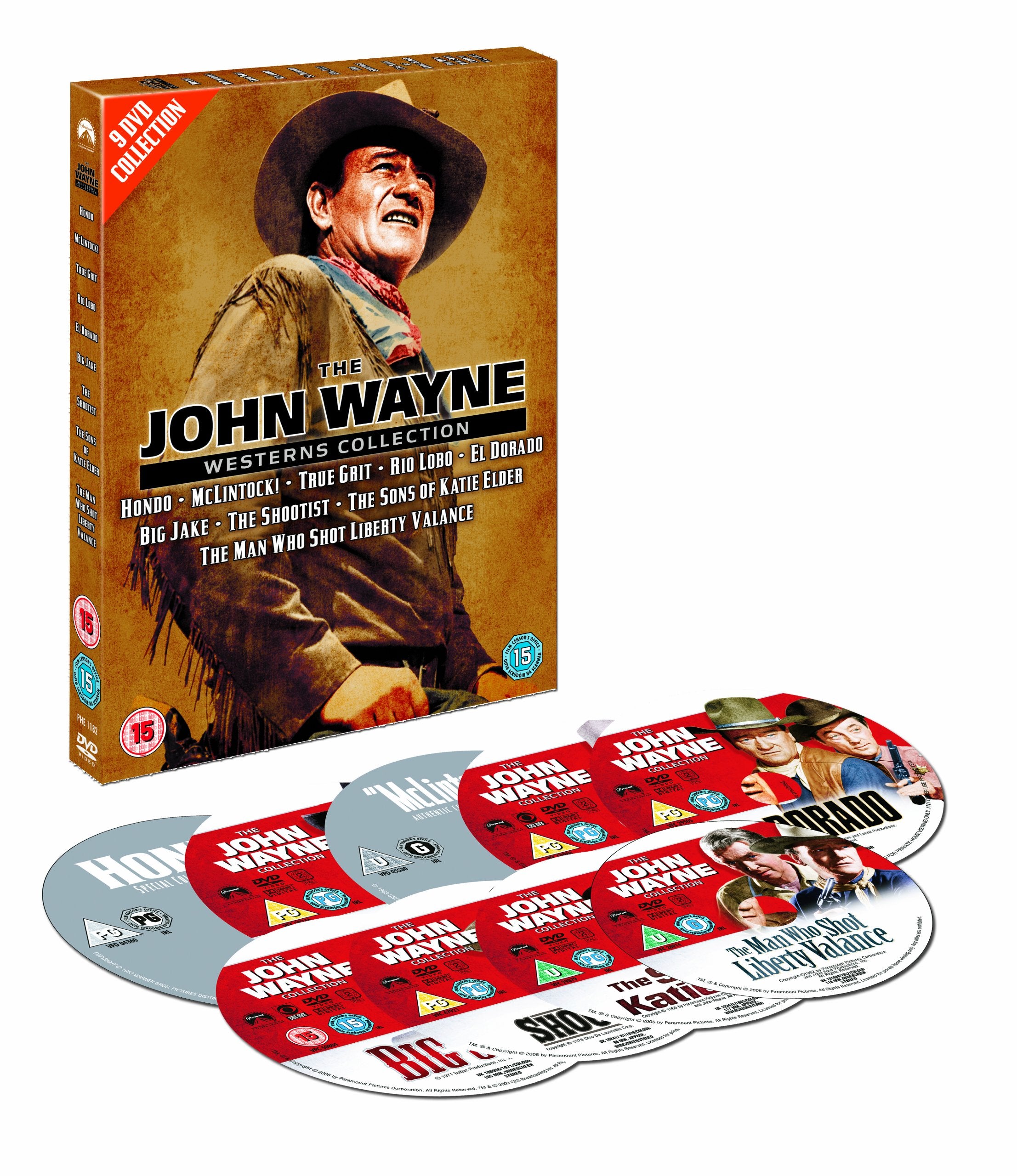 The John Wayne Westerns Collection [DVD] 2