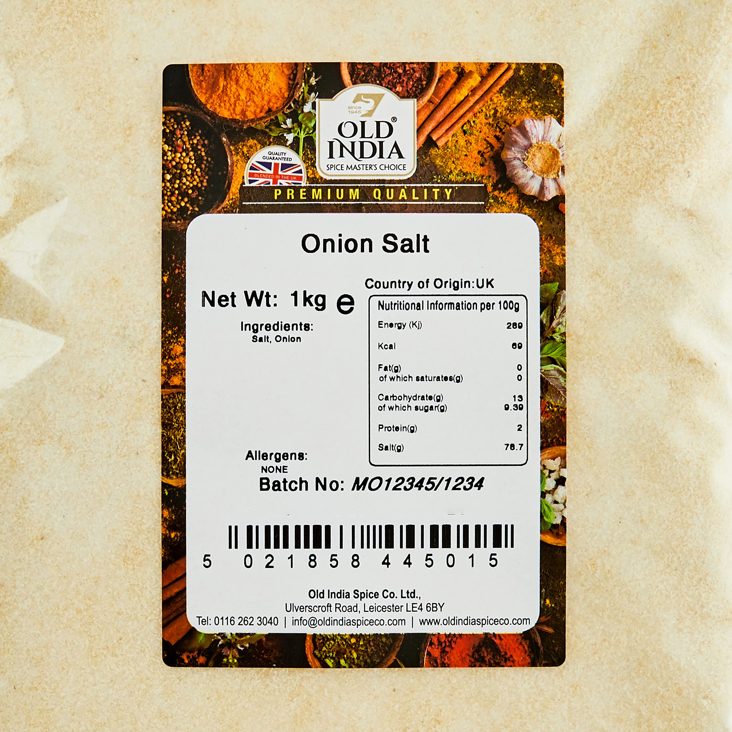 Old India Onion Salt 1kg 3