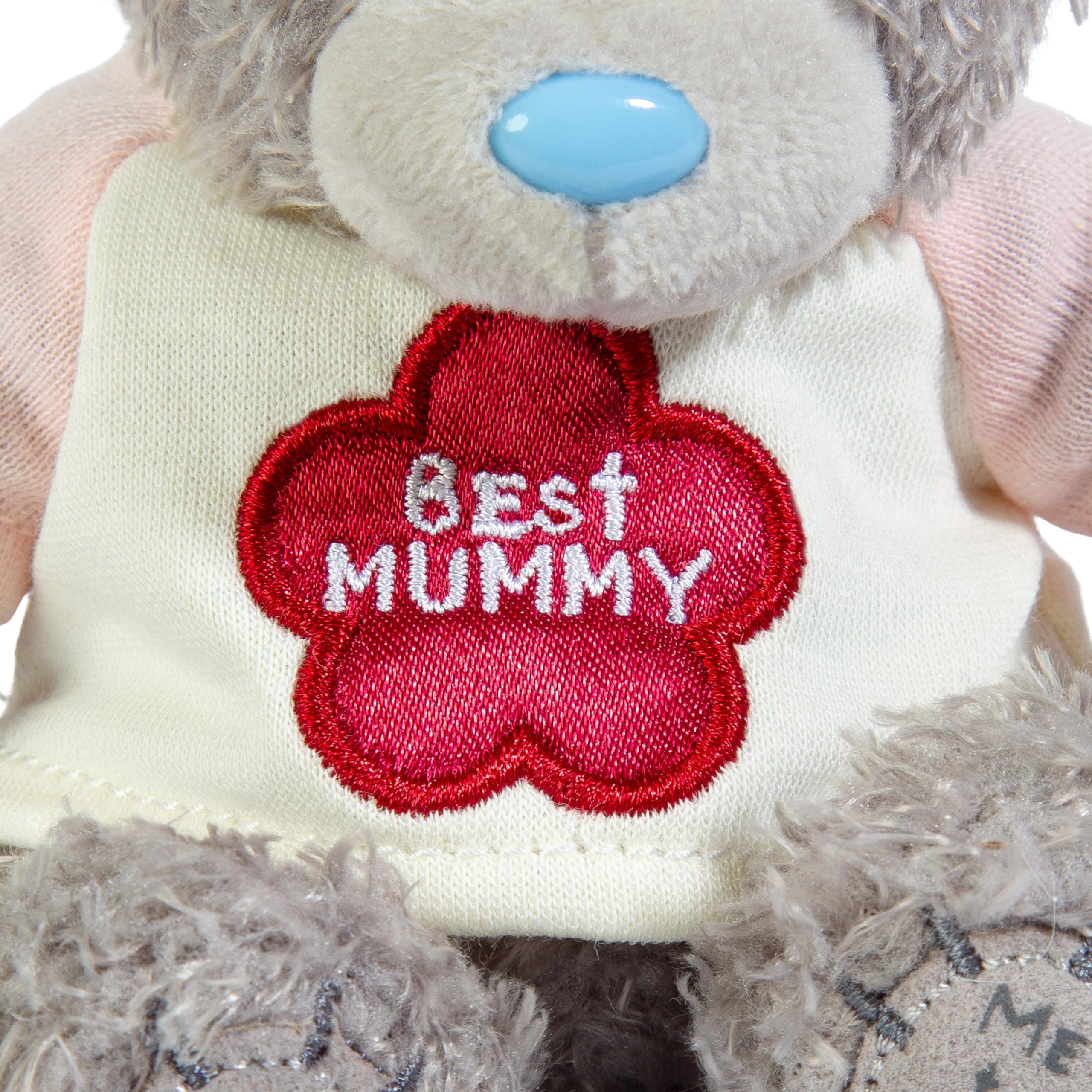 Me to You Tatty Teddy 'Best Mummy Ever' 10cm Plush Bear With Satin Tag - Of 2