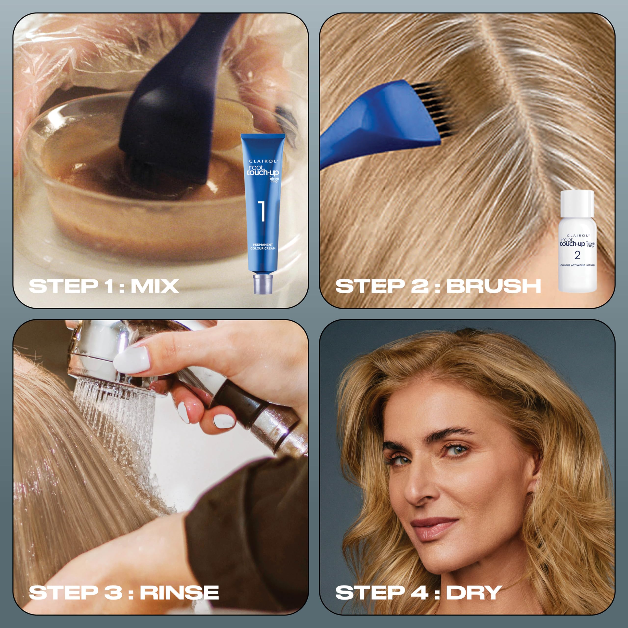 Clairol Root Touch-Up Extra Lift for Blonde, Highlighted & Balayage Hair (Permanent Color Cream with Activator) 7