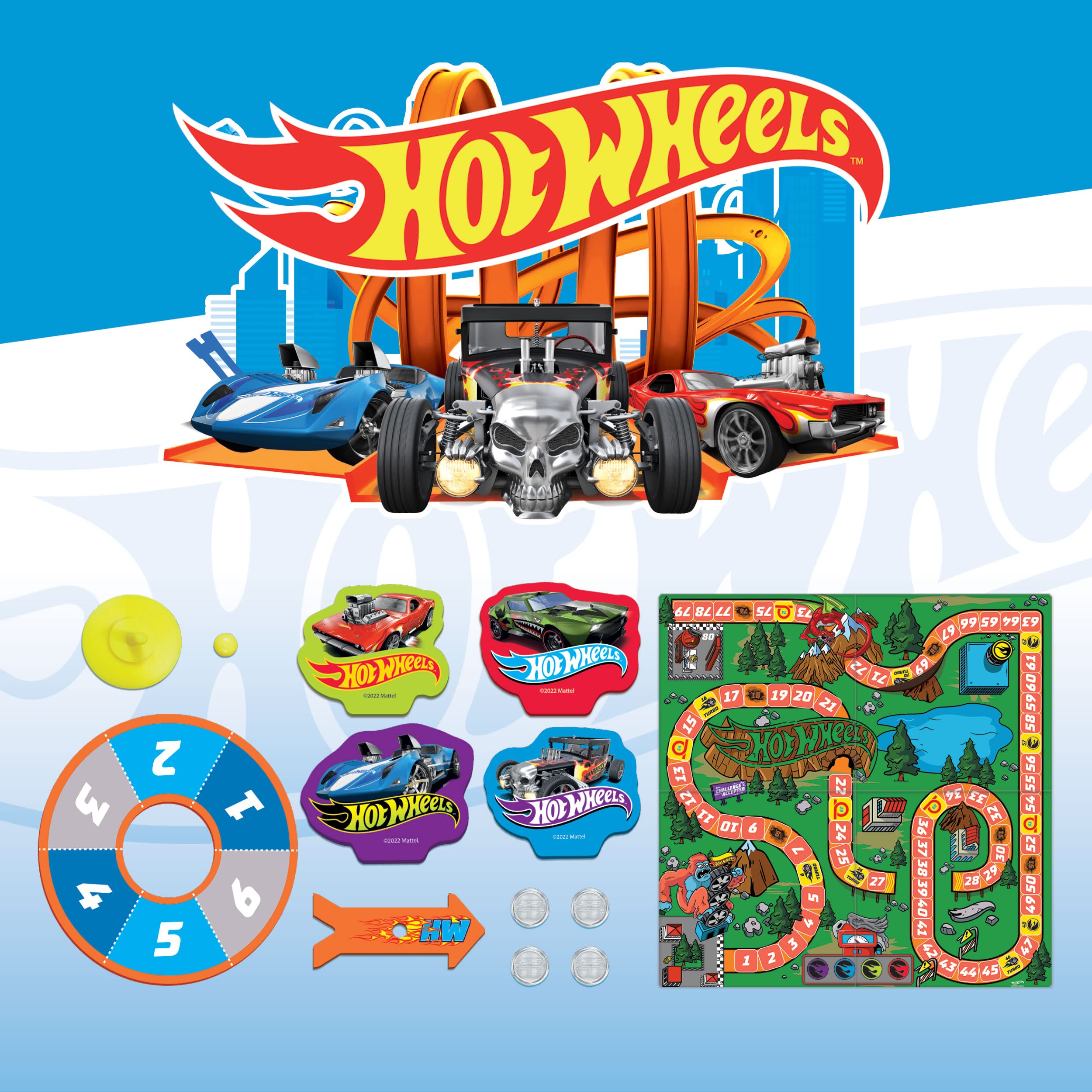 Lisciani Hot Wheels Speed Race Game Board Game 5