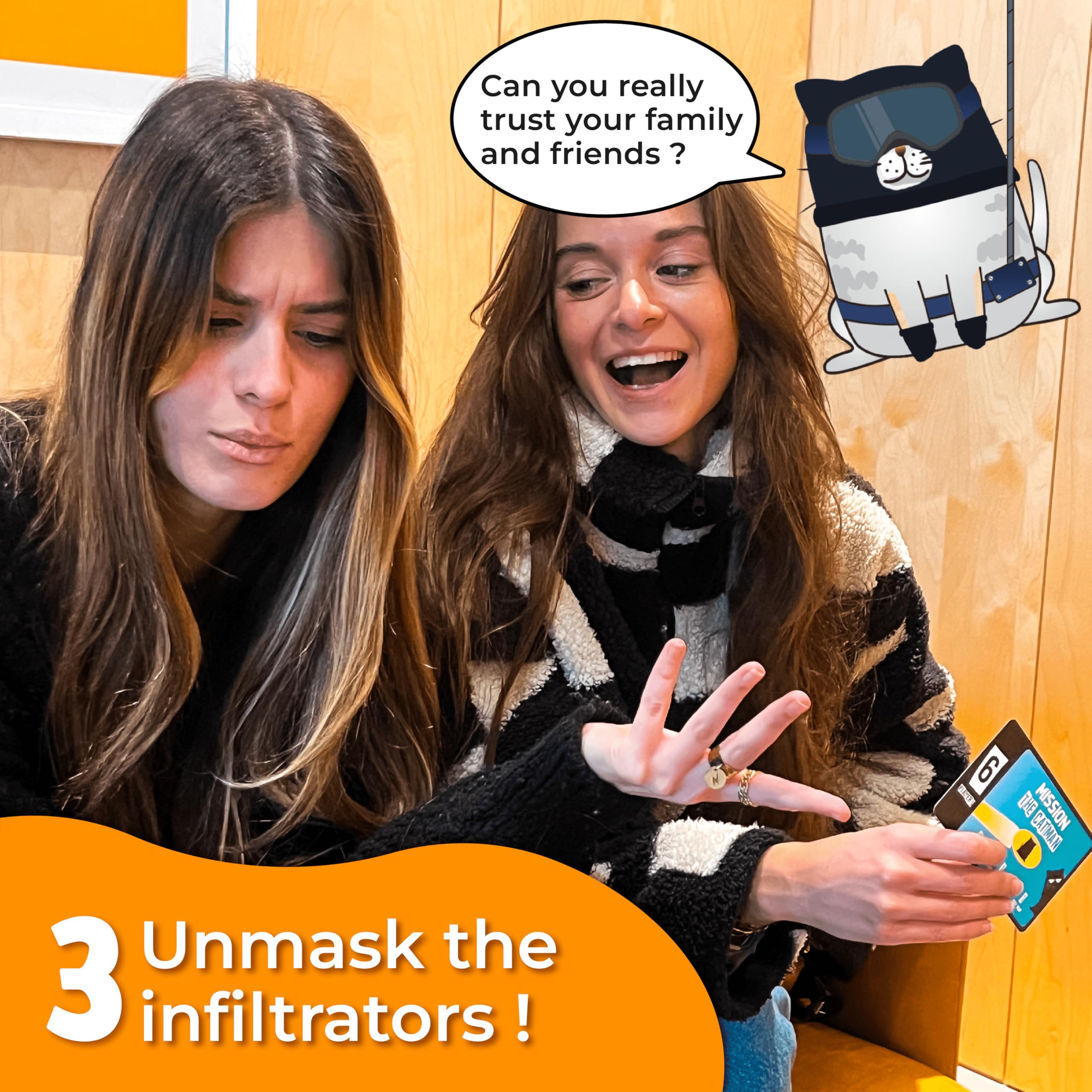 Exploding Kittens Little Secret Bluffing Card Game 6