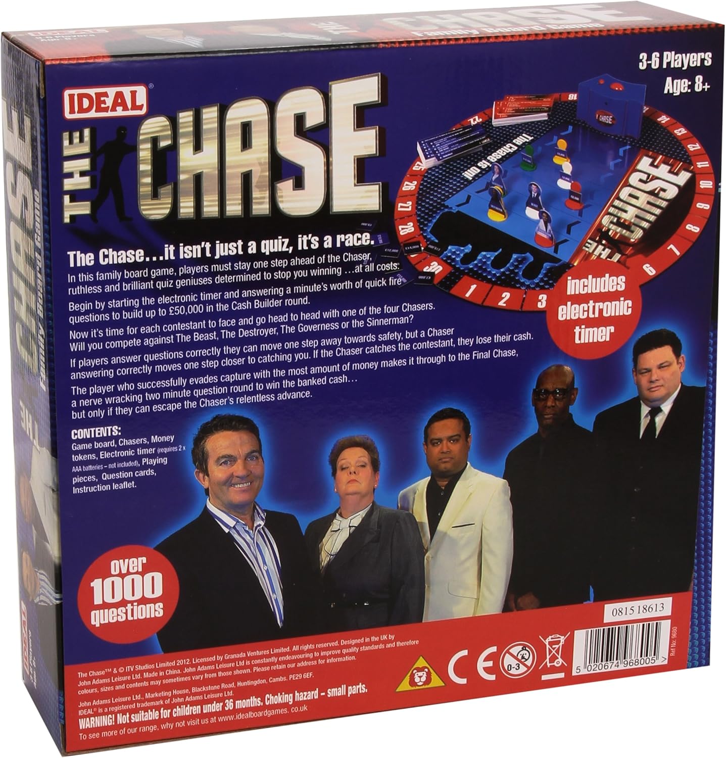 John Adams The Chase TV Show Game 5