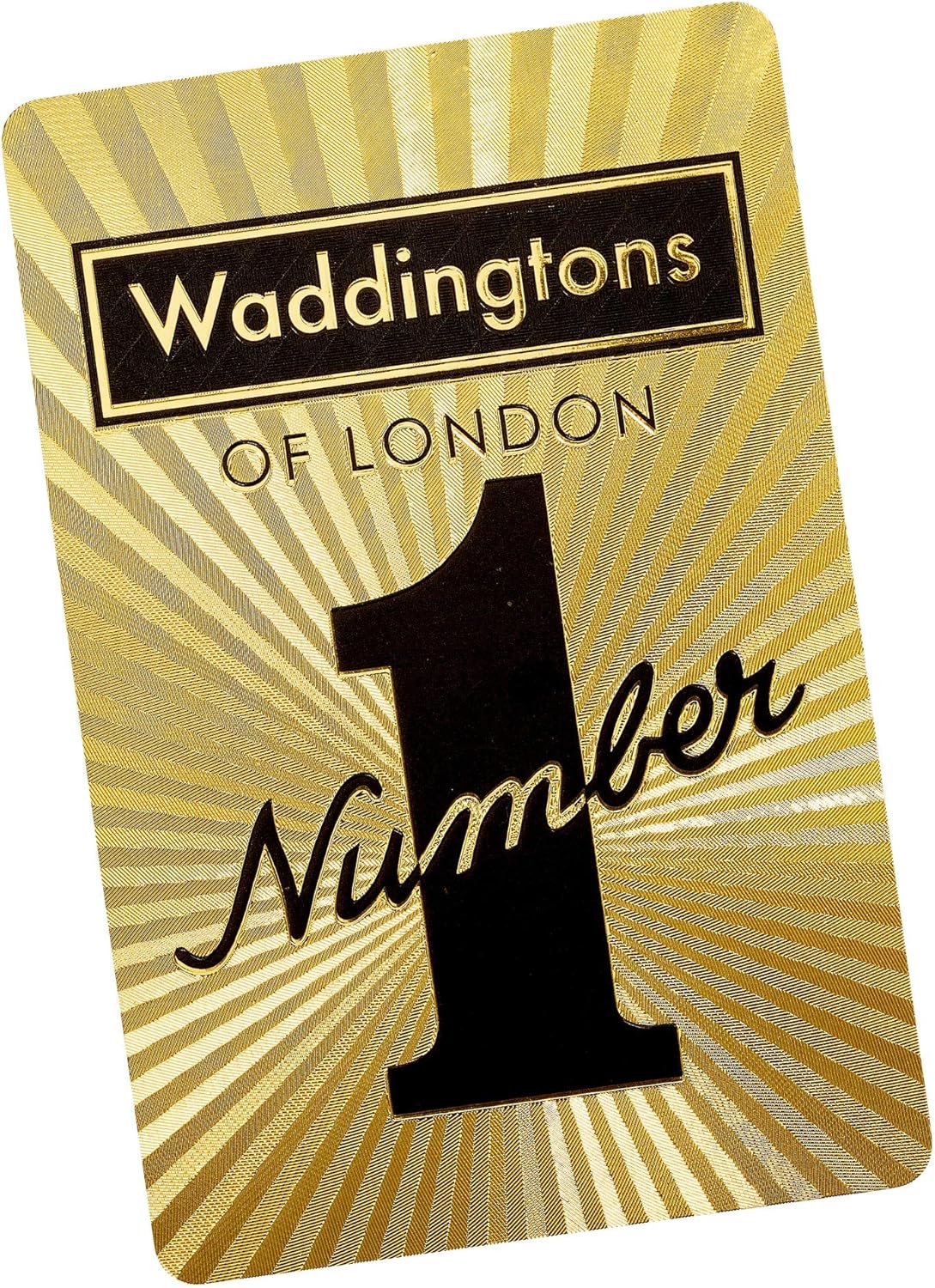 Waddingtons Number 1 Classic Gold Playing Cards 6