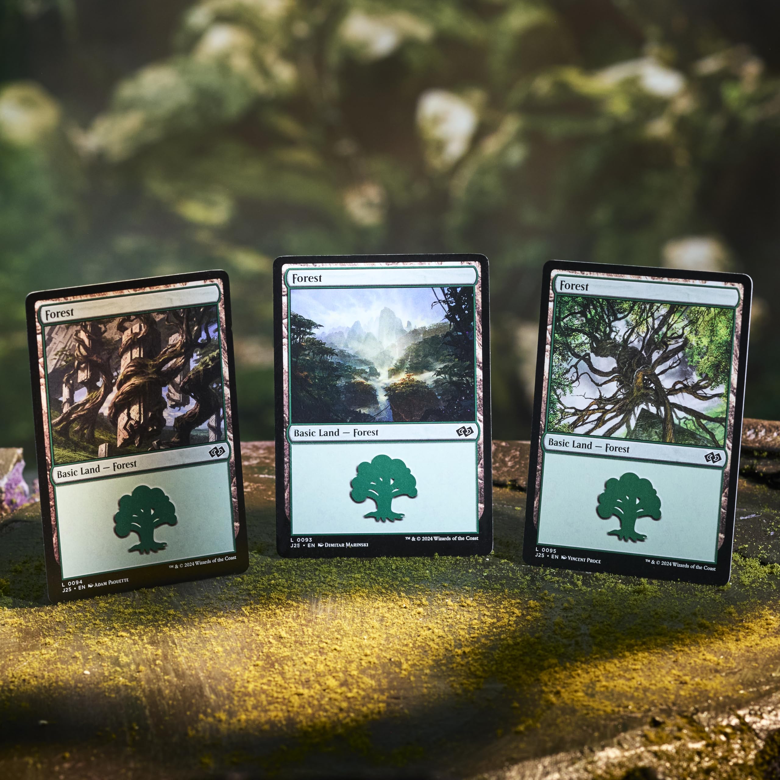 Magic: The Gathering 2025 Land Station – 400 Nonfoil Basic Lands with 15 Art Variants 7