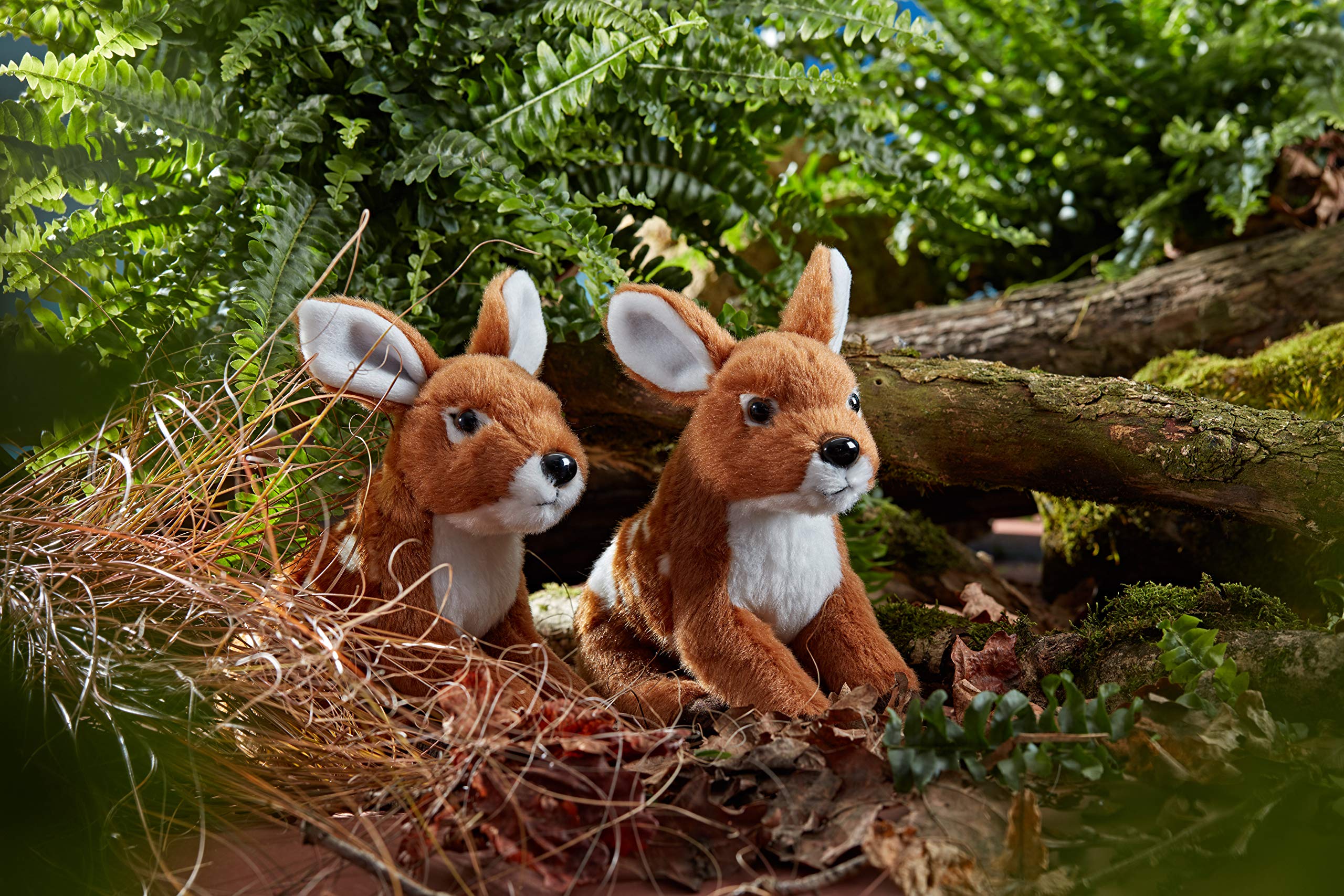 Living Nature Fawn Baby Deer Soft Toy - Realistic Detail, Eco-Friendly, 21cm 3