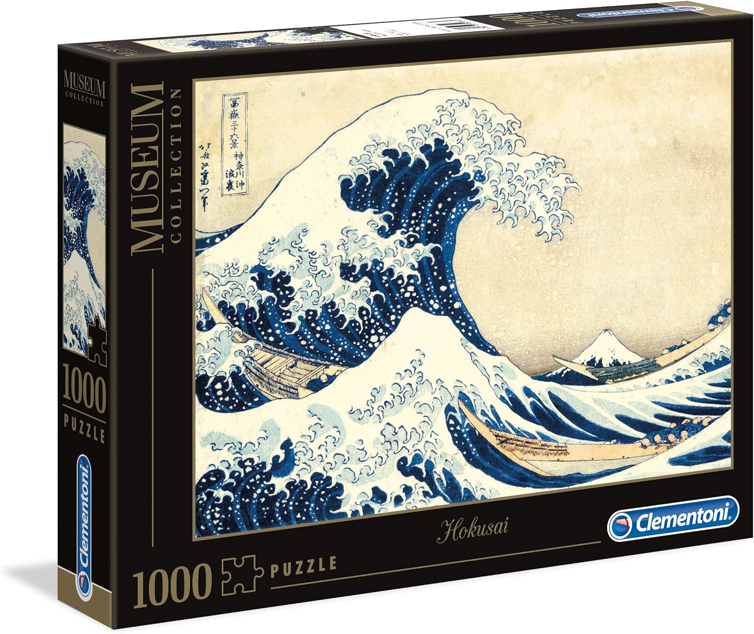 Clementoni Museum Collection - Hokusai The Wave 1000-Piece Puzzle for Adults