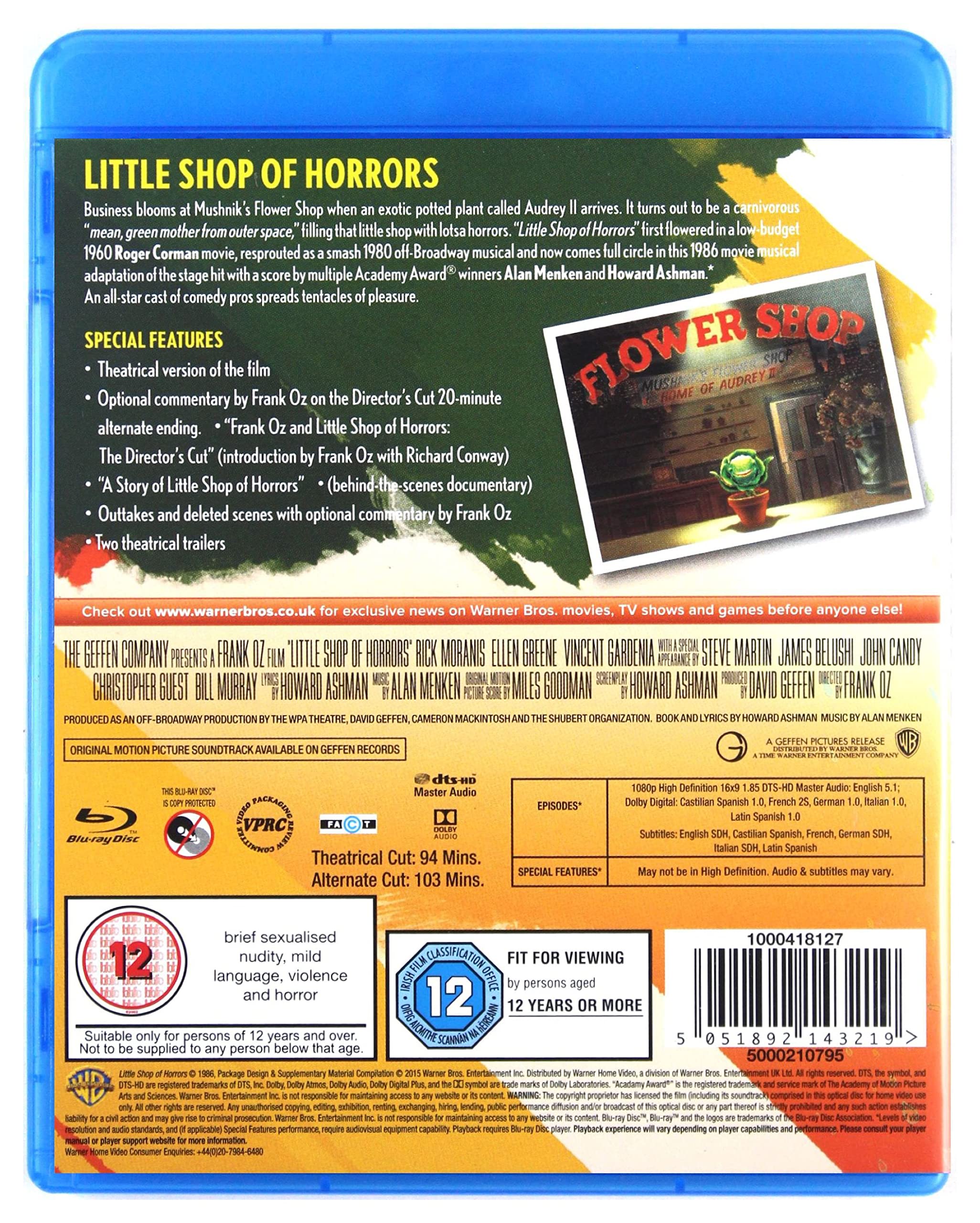 Little Shop of Horrors [Blu-ray]