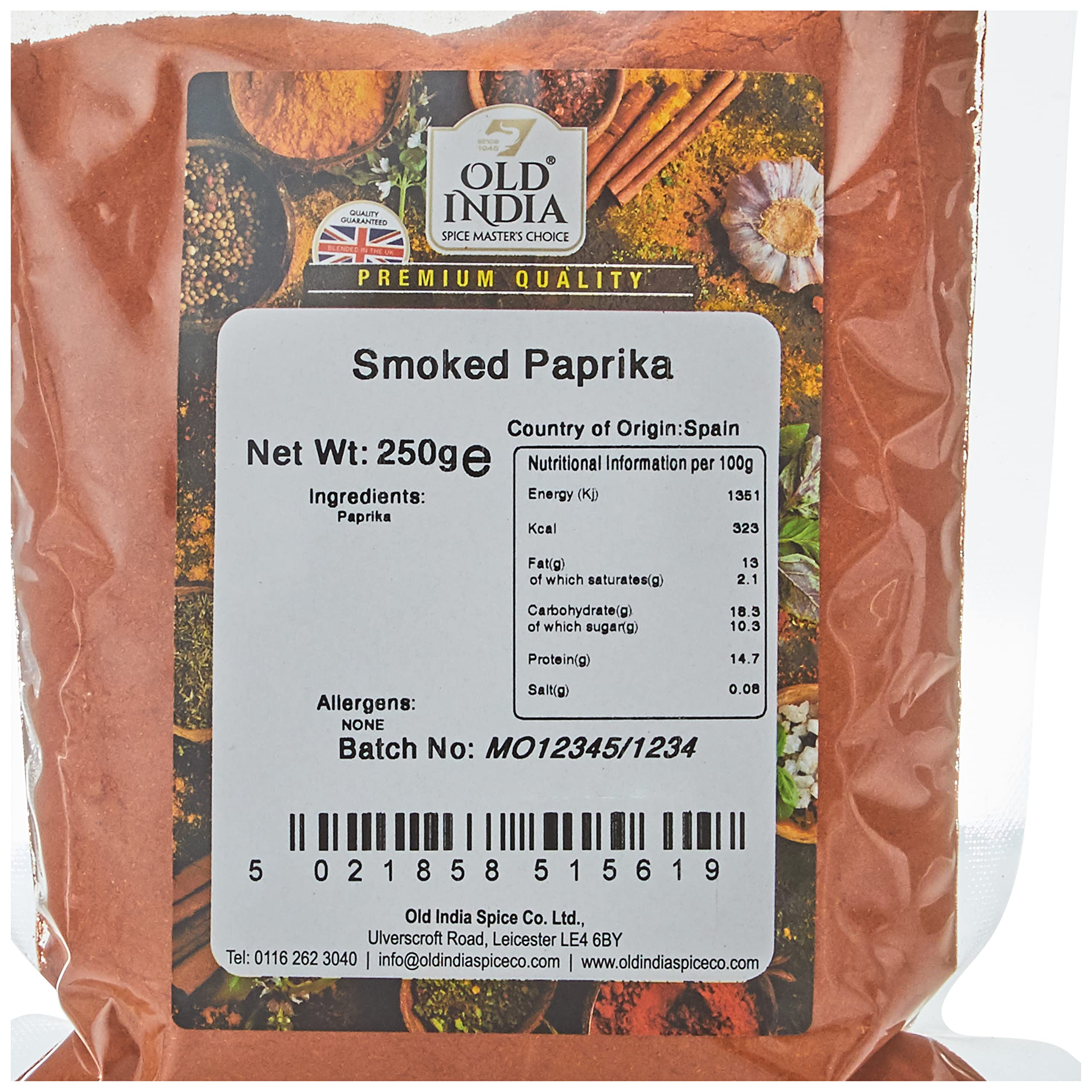 Old India Smoked Paprika 250 g 3