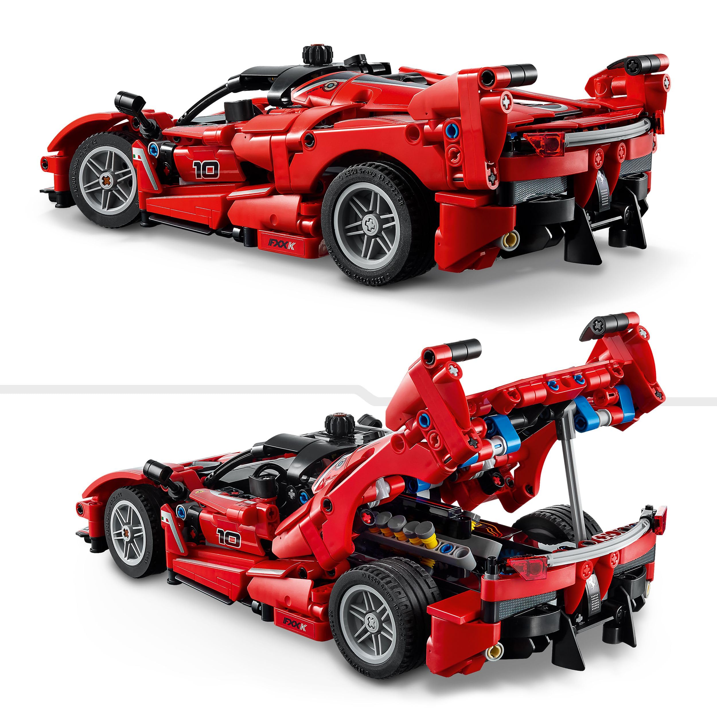 LEGO Technic Ferrari FXX K Buildable Model Car - Realistic Toy with Moving Pistons, Ages 10+ 6