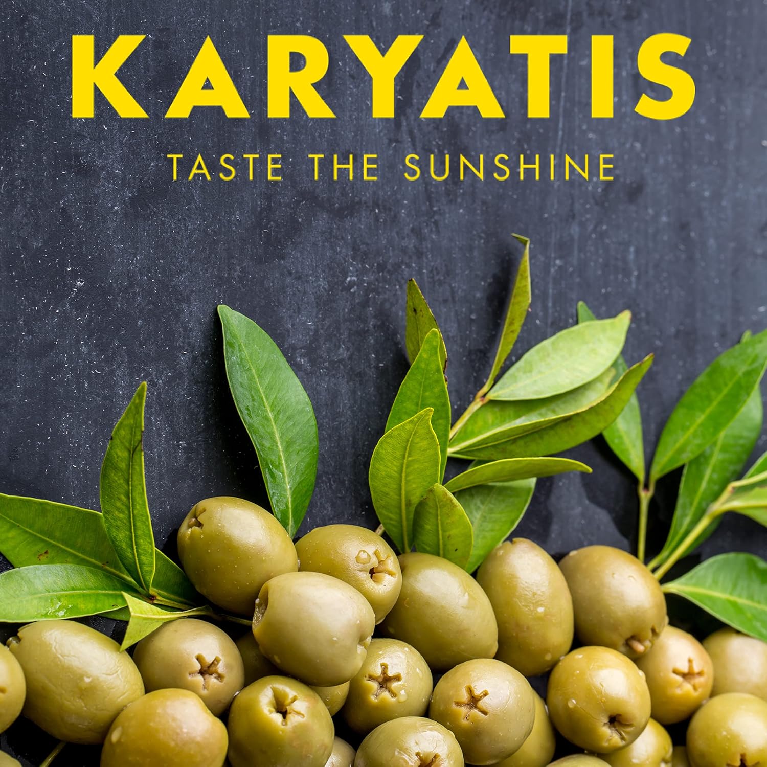 Karyatis Green Pitted Manzanilla Olives in Brine, Glass Jar, 907g 3