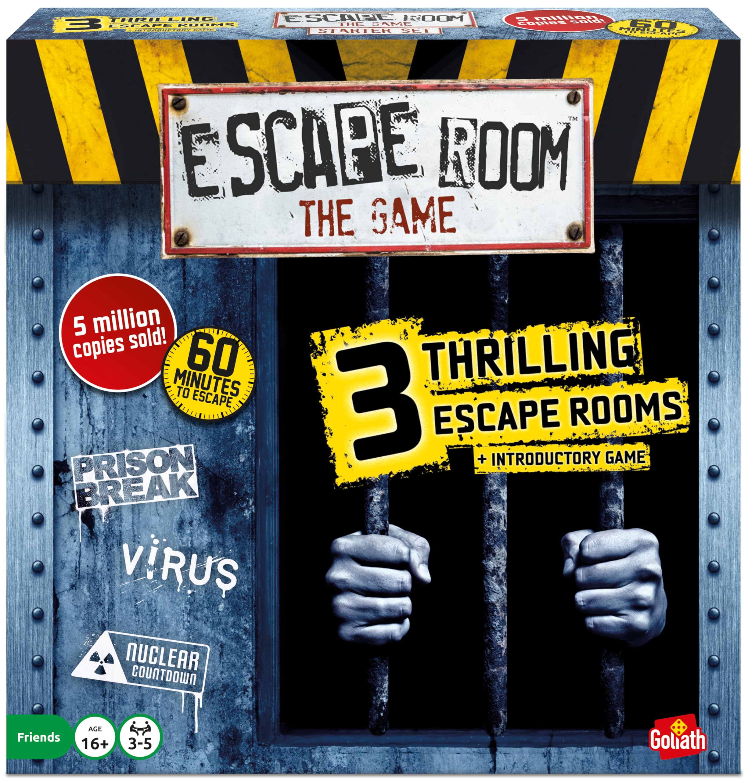 Goliath Games Escape Room: The Game - Vol. 1 | 3 Thrilling Escape Room Challenges for Home Play 8