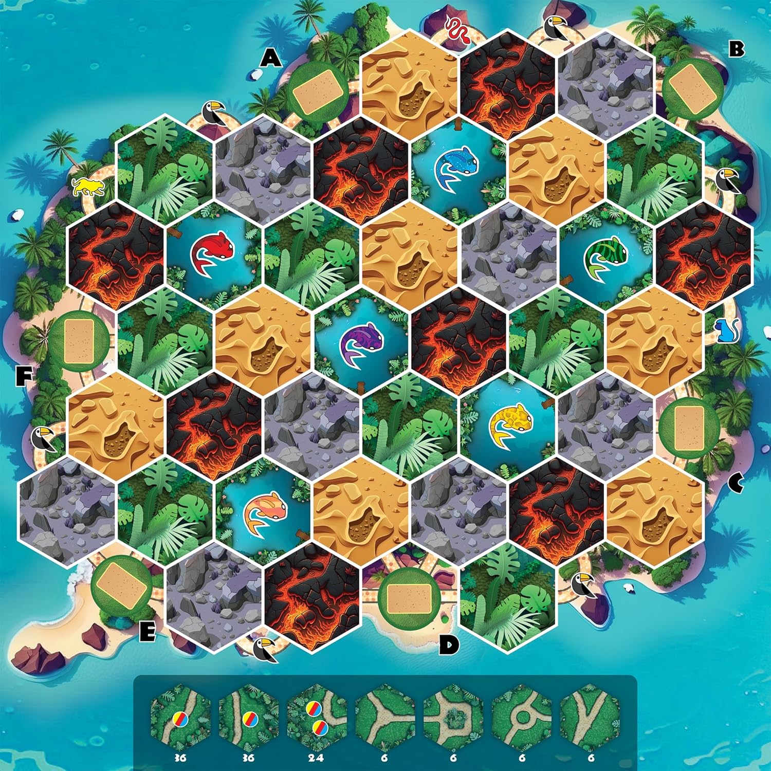 Matagot Tucana Builders Board Game 4