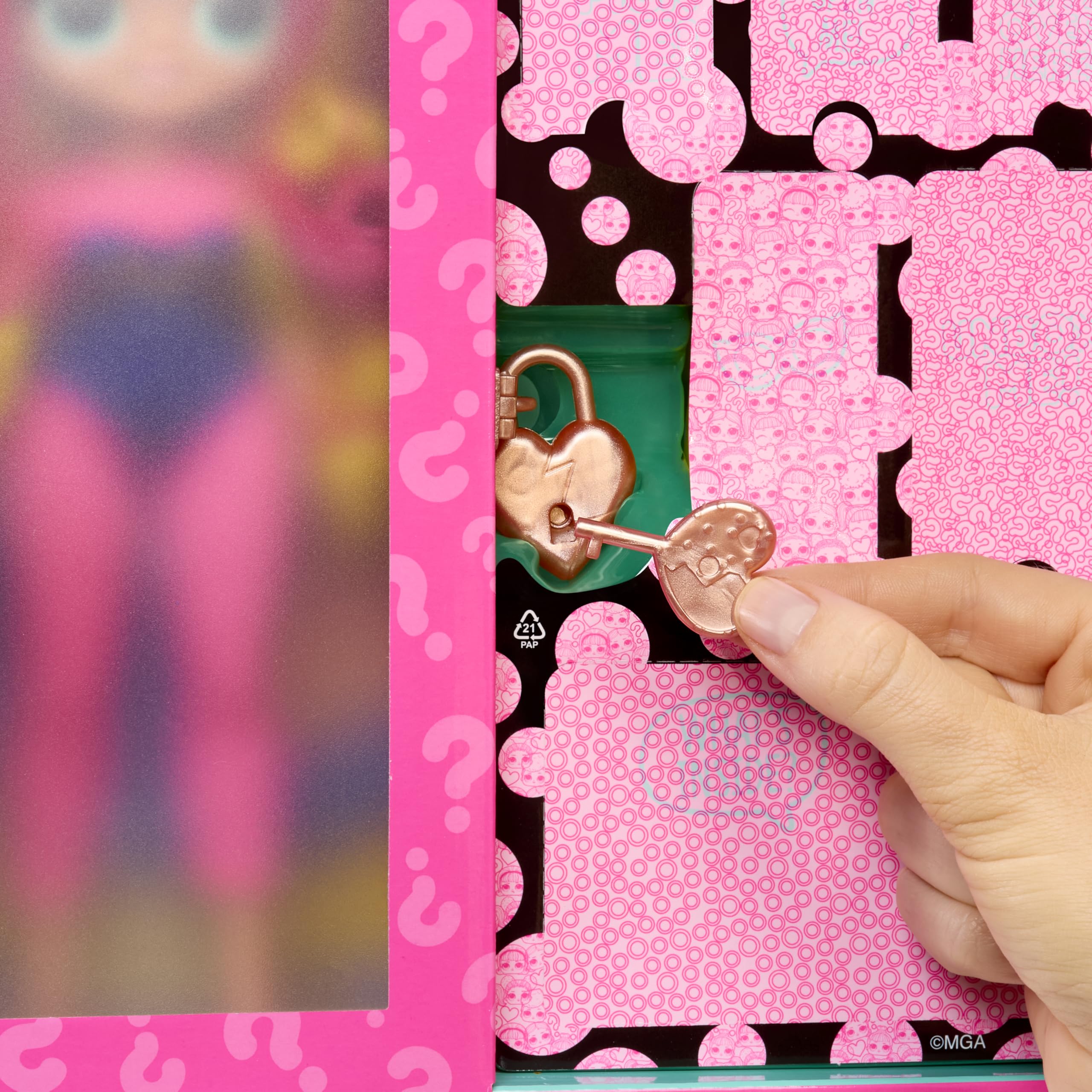 L.O.L. Surprise! OMG Eye Spy Series - Superhero Doll with Fashions & Accessories, Solve Clues & Unlock Surprises 6