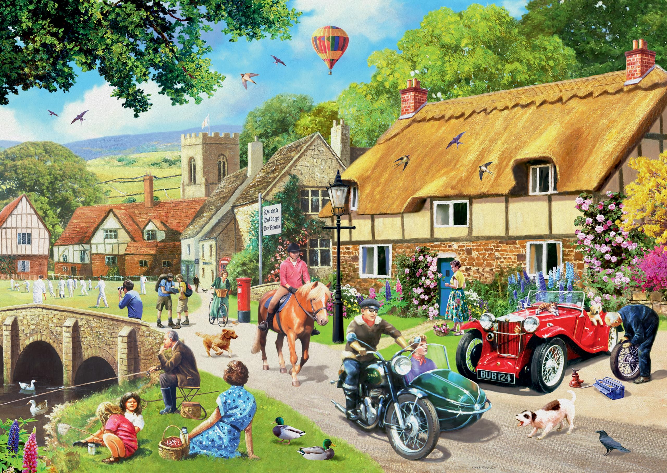Ravensburger Summer Village 500 Piece Jigsaw Puzzle for Adults & Kids 10+
