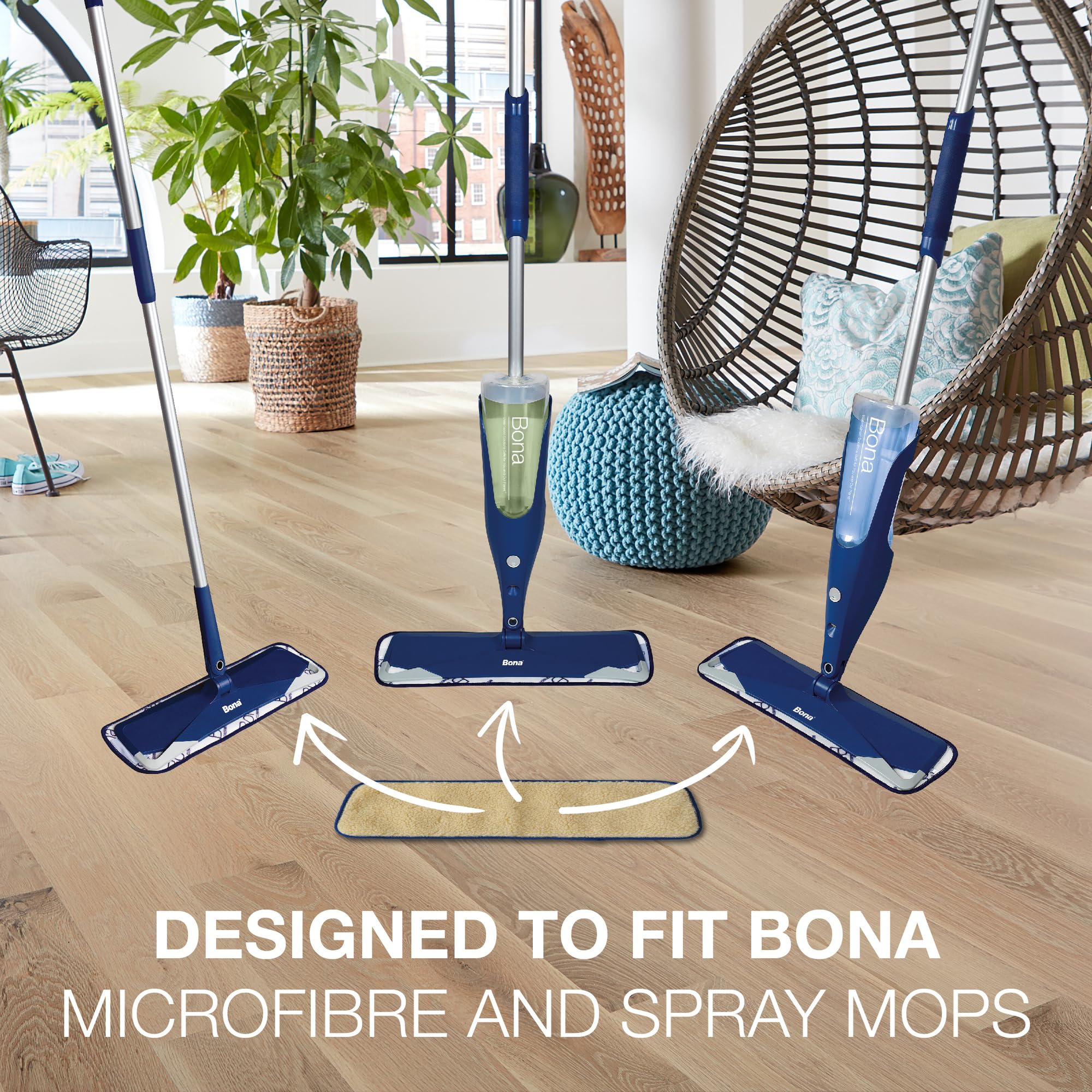 Bona - Microfiber Applicator Pad for Floor Polish 8