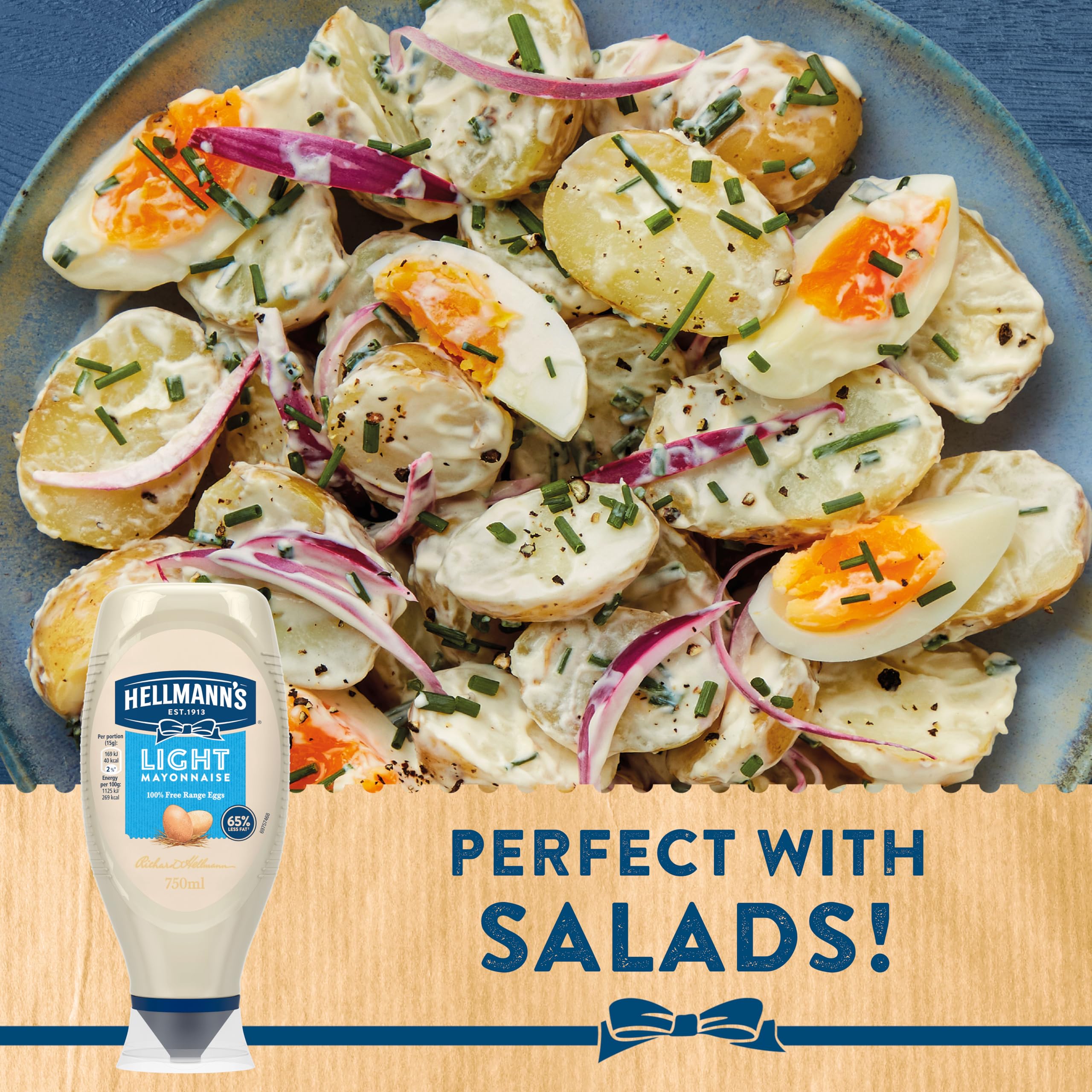 Hellmann's UEFA Women's EURO 2025 Limited Edition Light Mayonnaise Squeeze Bottle 4