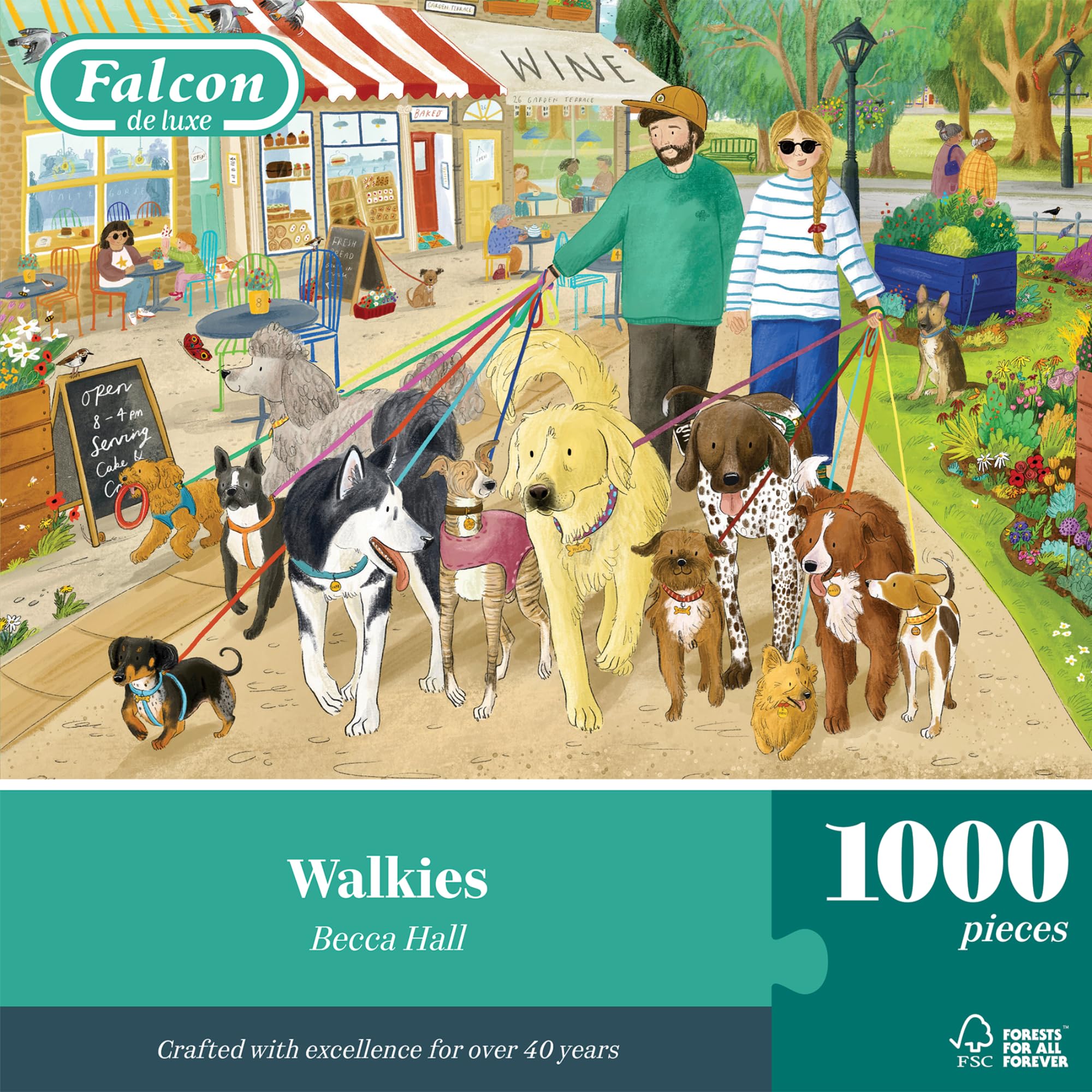Falcon - Walkies 1000 Piece Jigsaw Puzzle for Adults