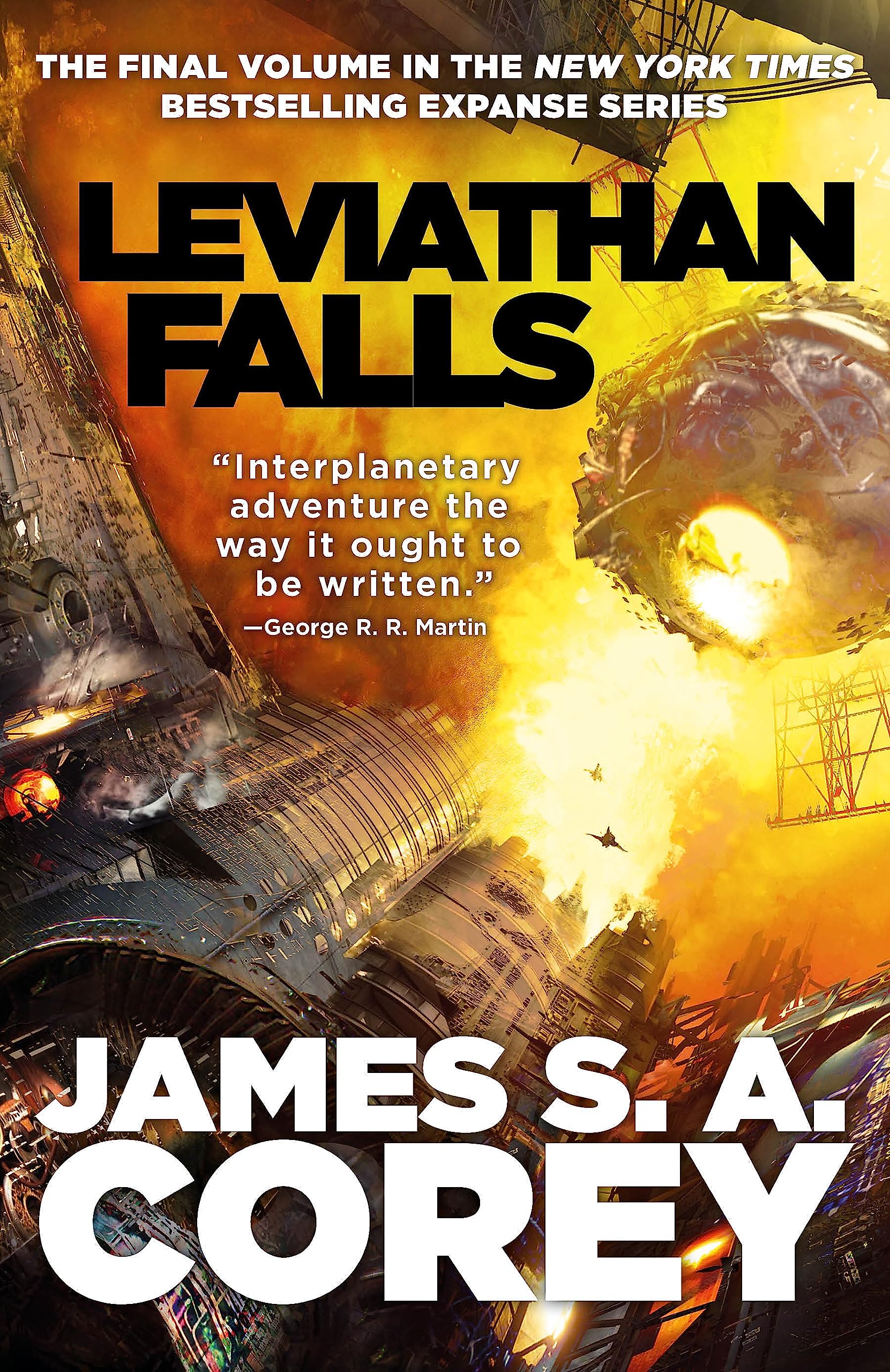 Leviathan Falls: Book 9 of The Expanse - First Contact Science Fiction Novel